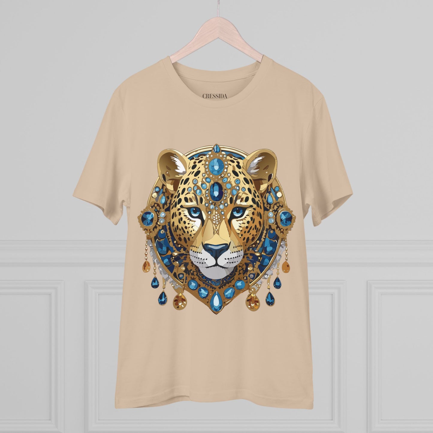 Organic T-shirt with Animals - Cheetah