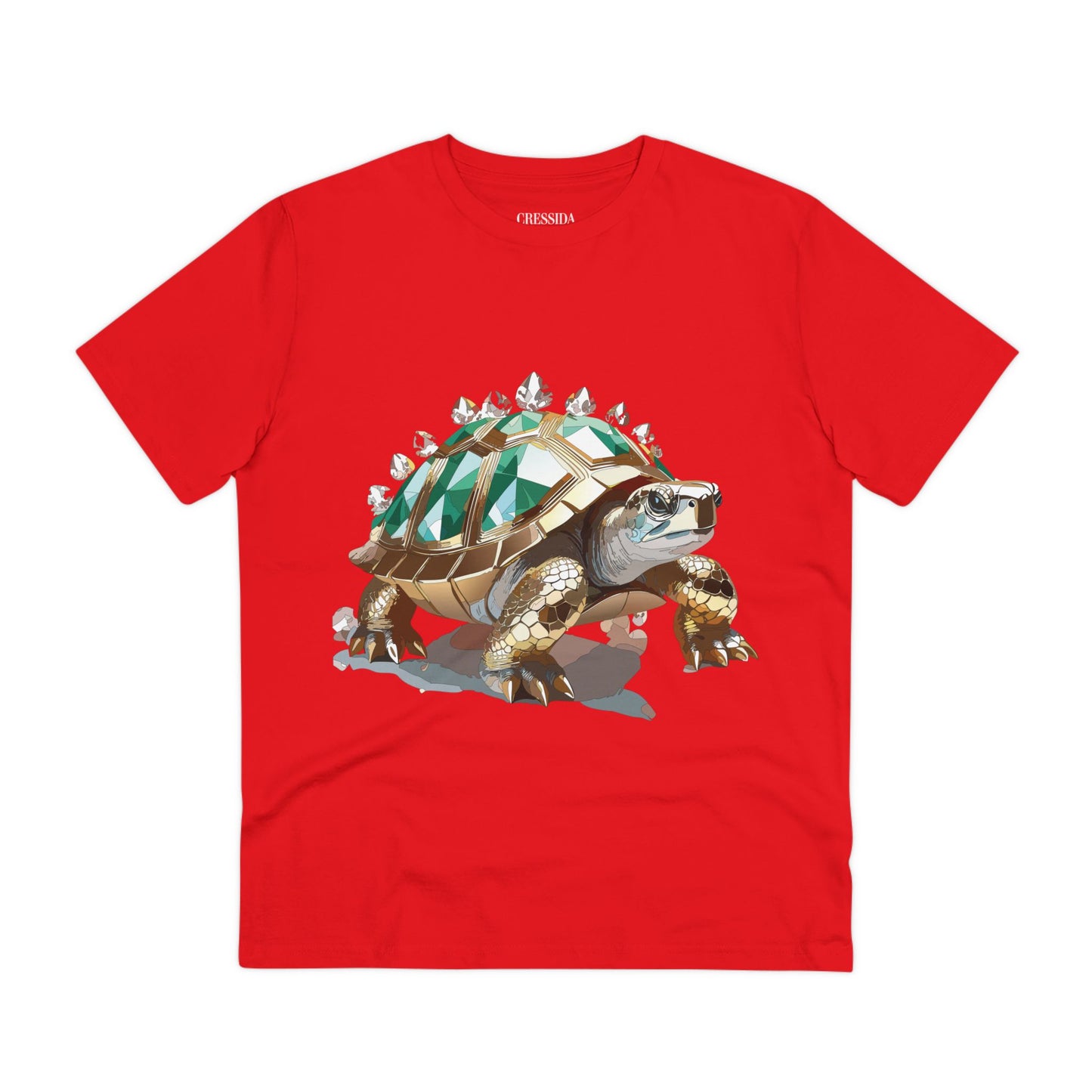 Organic T-shirt with Animals - Turtle