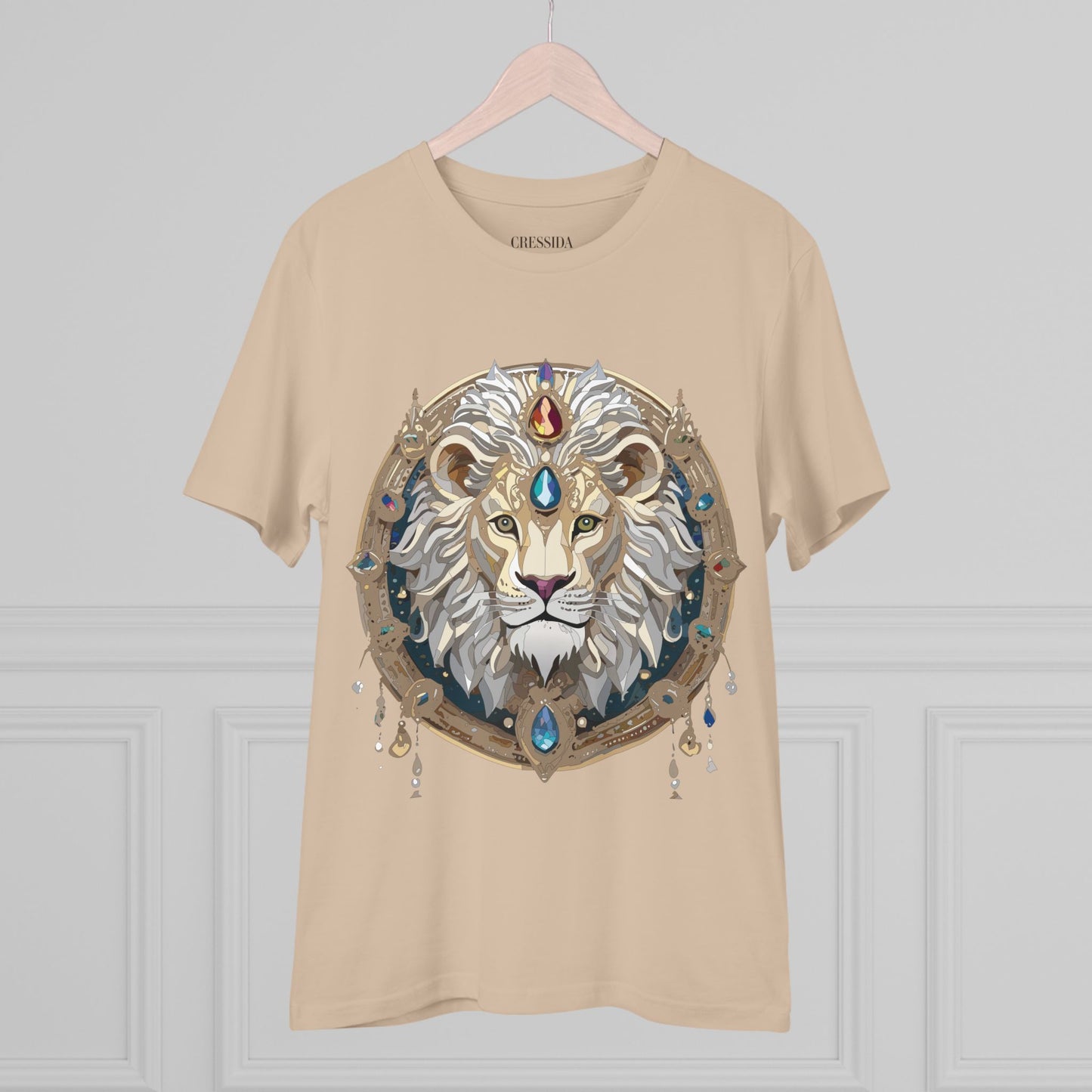 Organic T-shirt with Animals - Lion