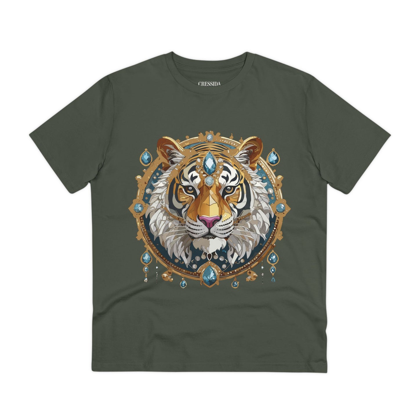 Organic T-shirt with Animals - Tiger