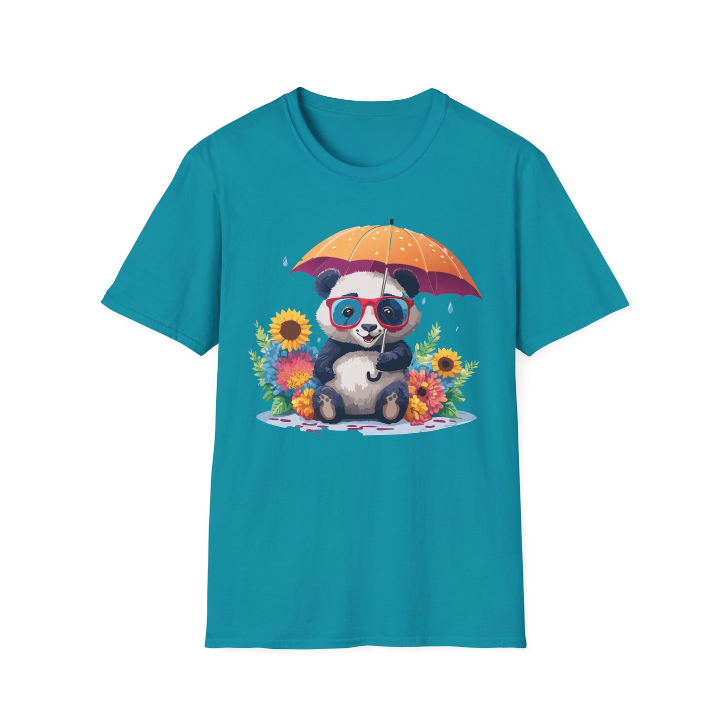 Panda Shirt, T Shirt with Panda, Animal Shirt, Tee Shirt with Animals