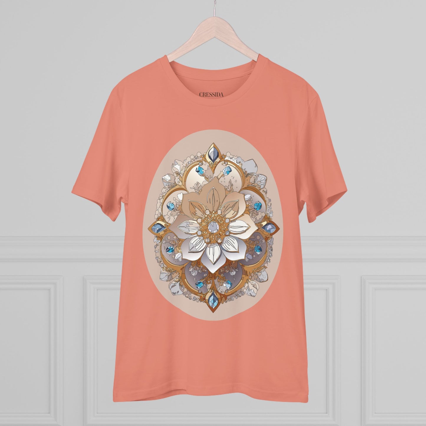 Organic T-shirt with Flower