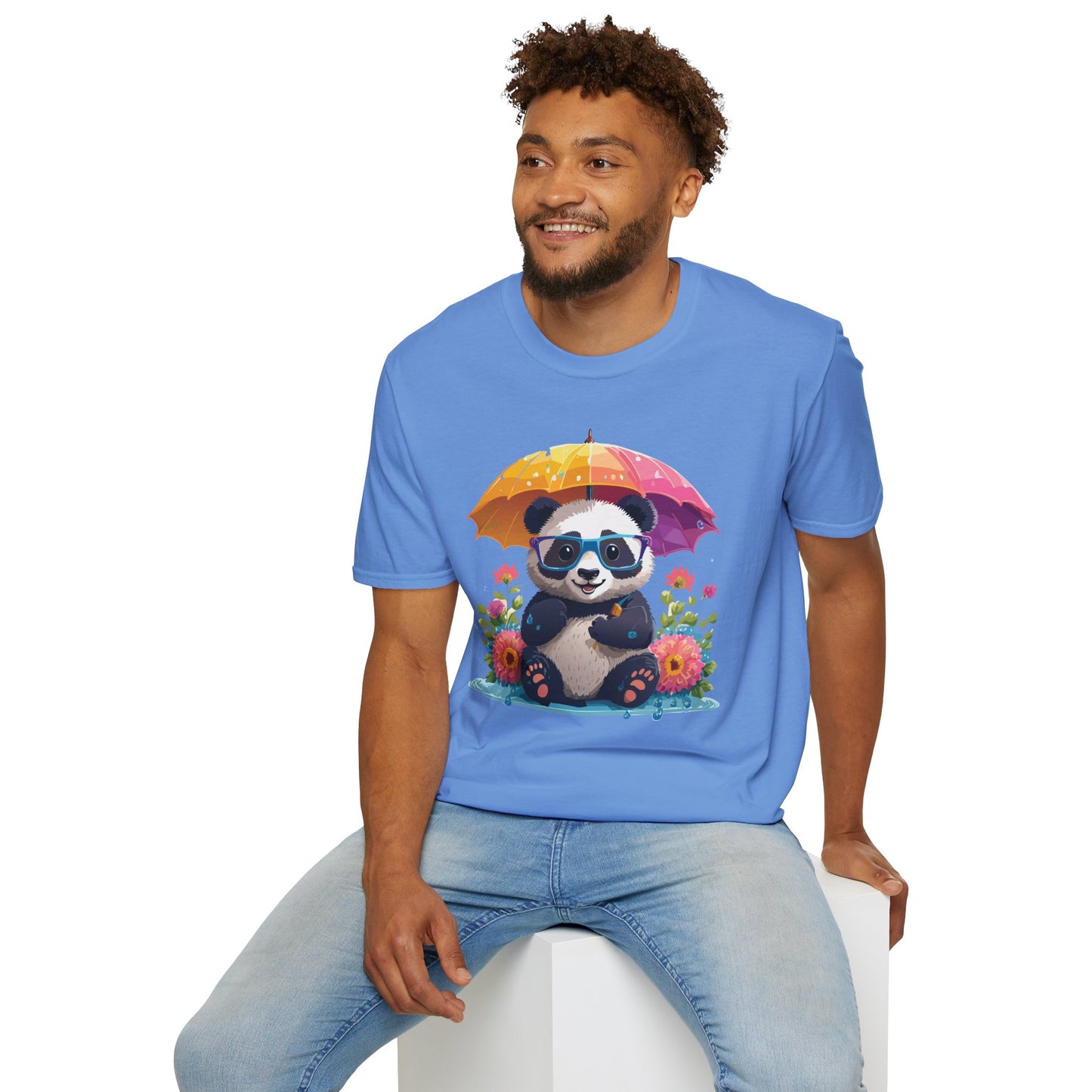 Panda Shirt, T Shirt with Panda, Animal Shirt, Tee Shirt with Animals
