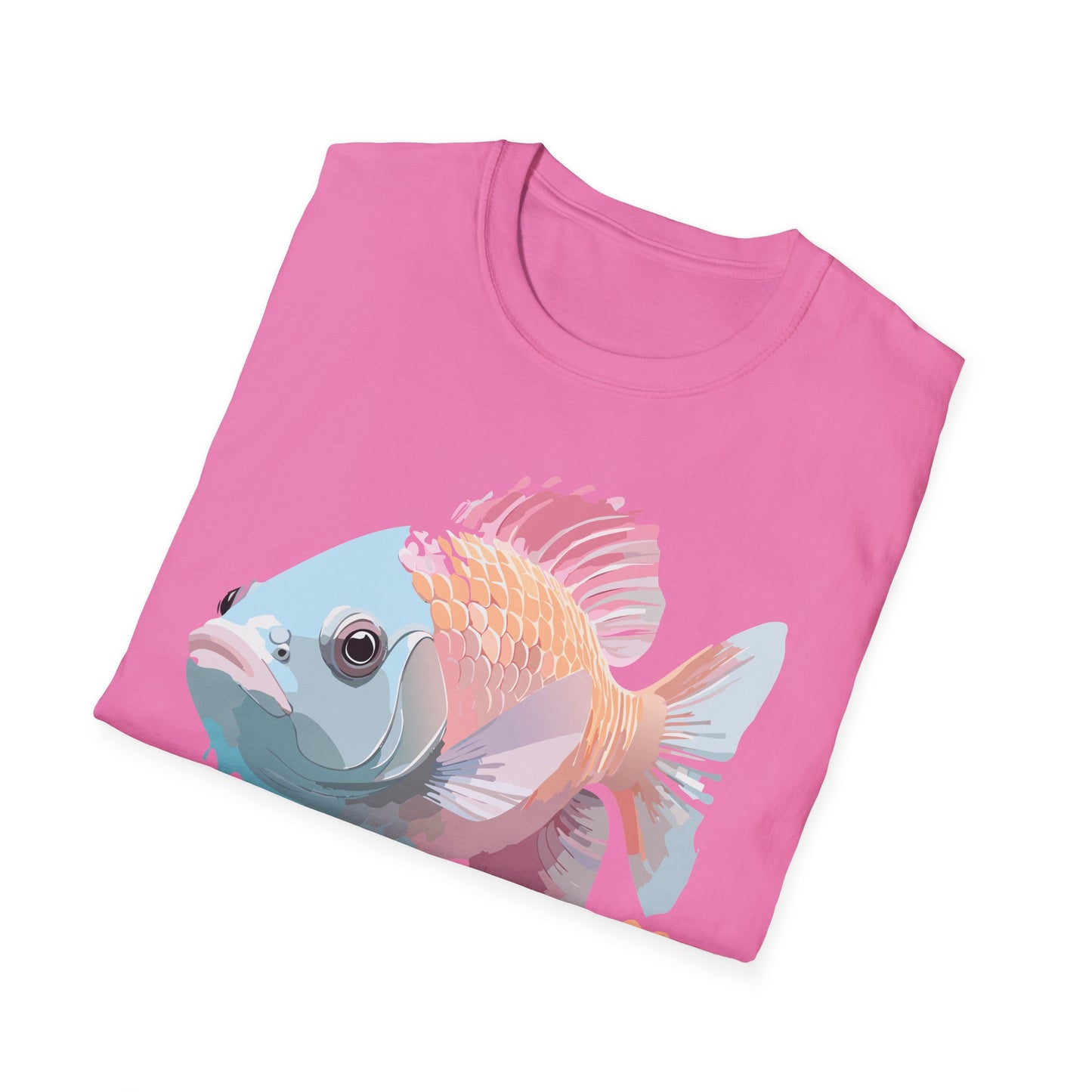 Copy of Fish Art Design Shirt, T Shirt with Fish, Graphic Shirt, Tee Shirt with Graphic Design, Shirt with Fish Graphic Art