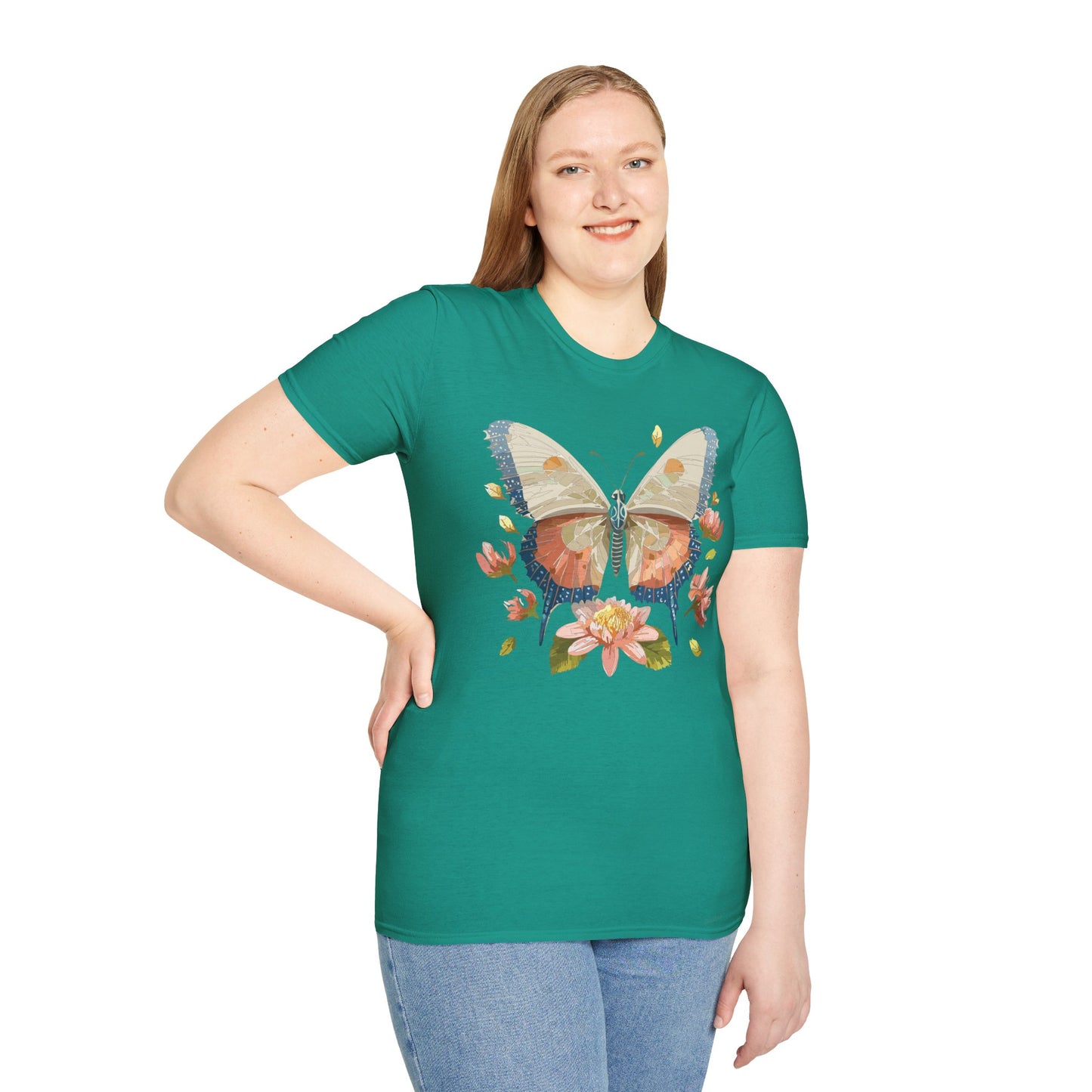 Butterfly Shirt, T Shirt with Butterfly, Monarch Shirt