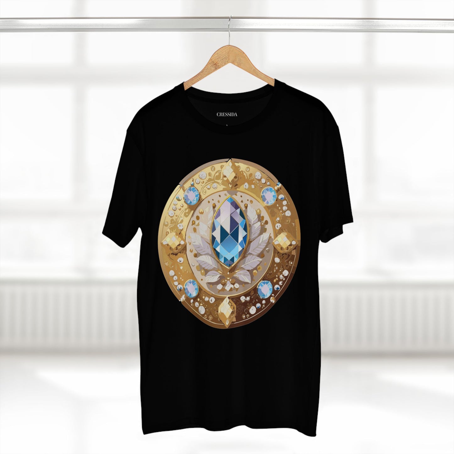 Medallion Shirt, Shirt with Medallion, Tee Shirt with Medal