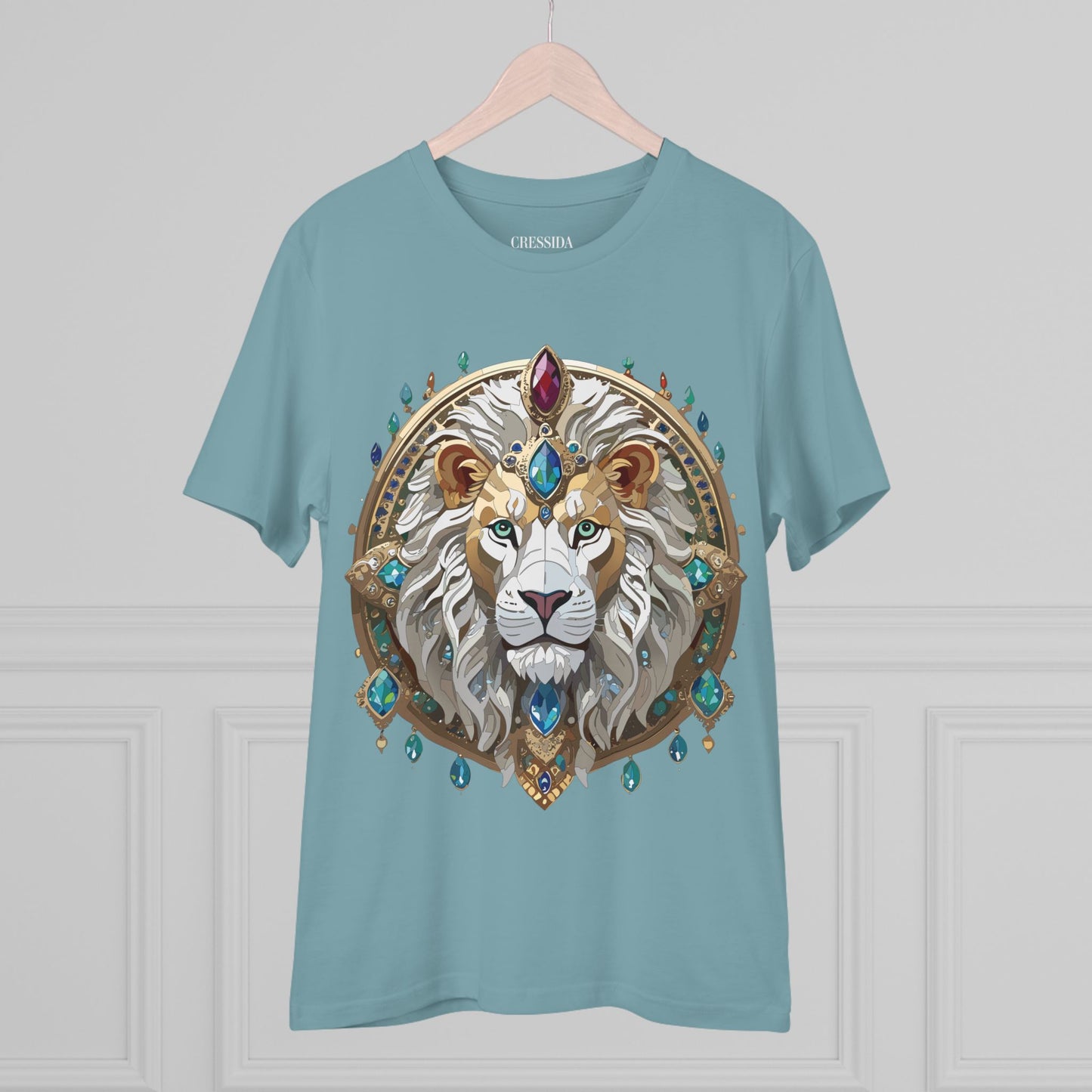 Organic T-shirt with Animals - Lion