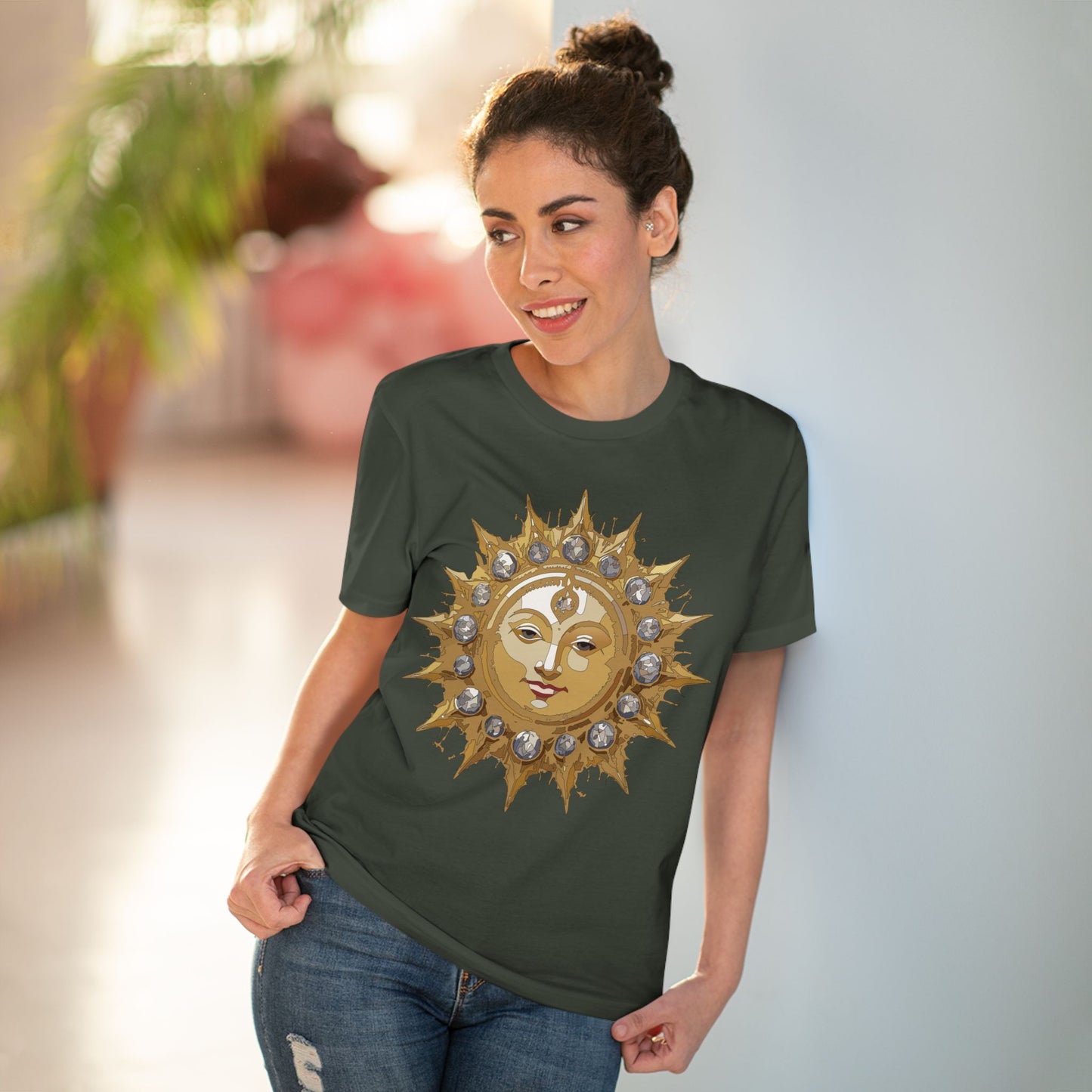 Organic T-shirt with Sun