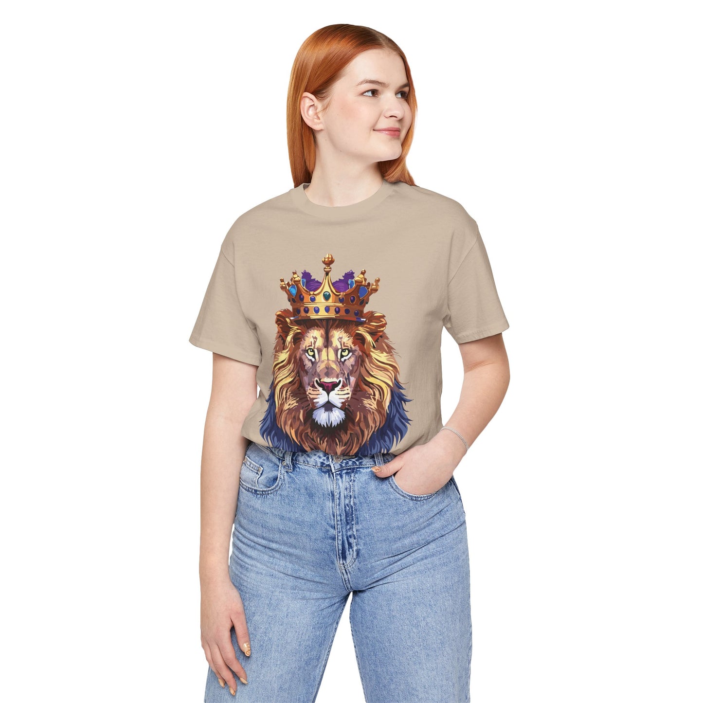 Unisex Animal Shirt, Tee Shirt with Animals, Art Design Tee Shirt, Wild Animals Shirt