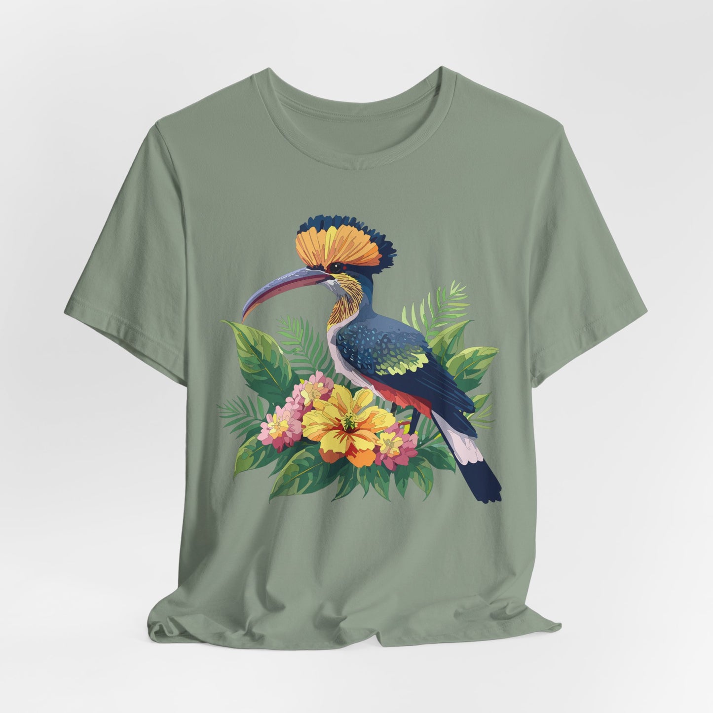 Unisex Animal Shirt, Tee Shirt with Animals, Art Design Tee Shirt, Wild Animals Shirt