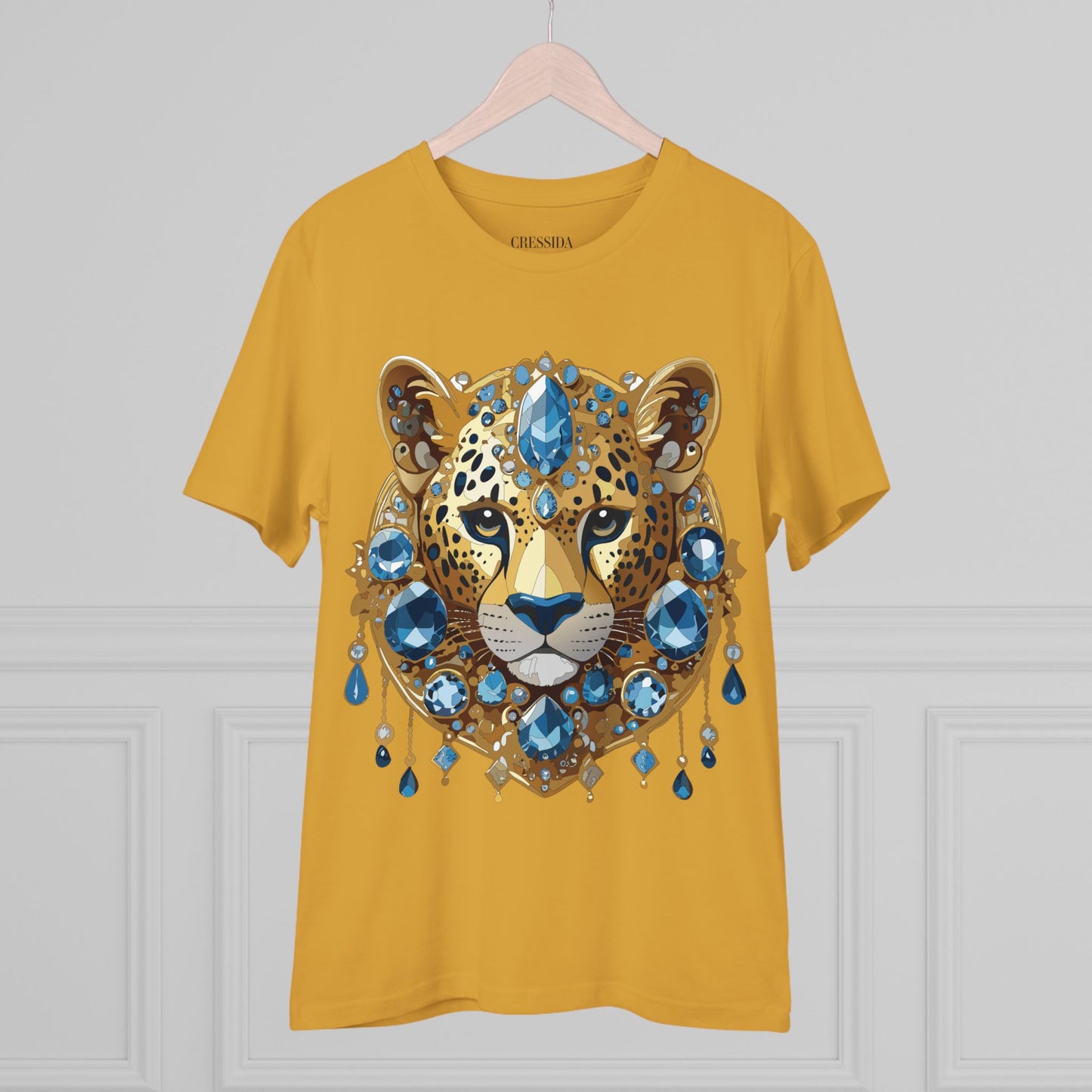 Organic T-shirt with Animals - Cheetah