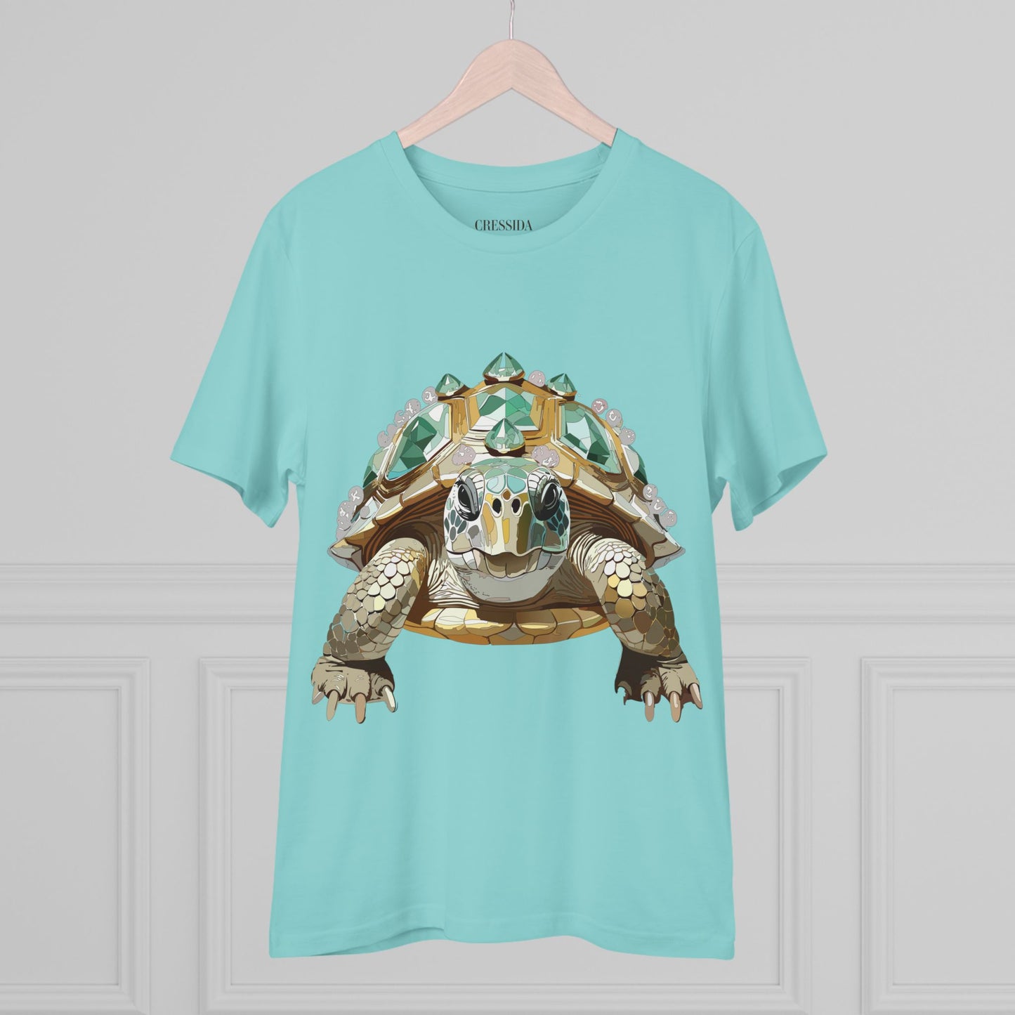 Organic T-shirt with Animals - Turtle