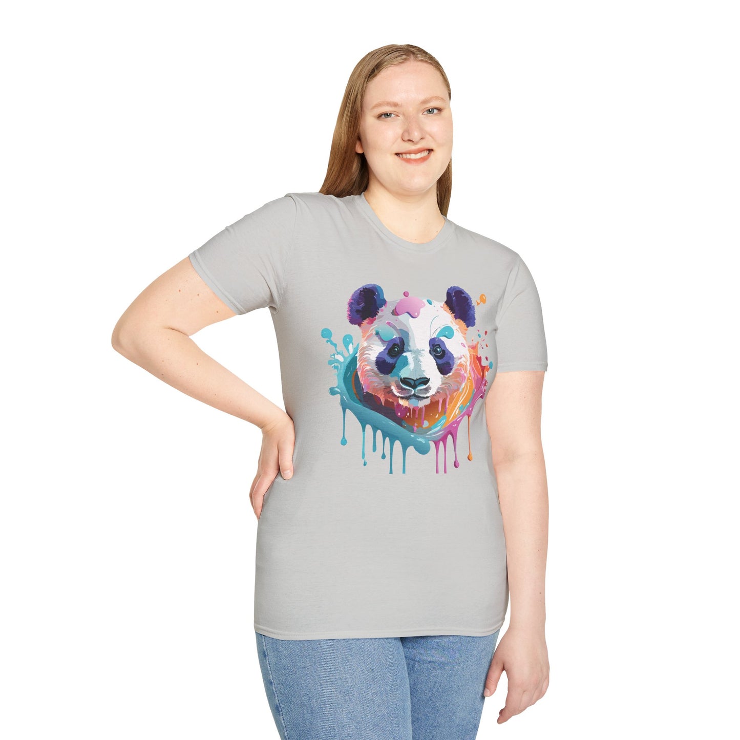 Panda Shirt, T Shirt with Panda, Animal Shirt, Tee Shirt with Animals
