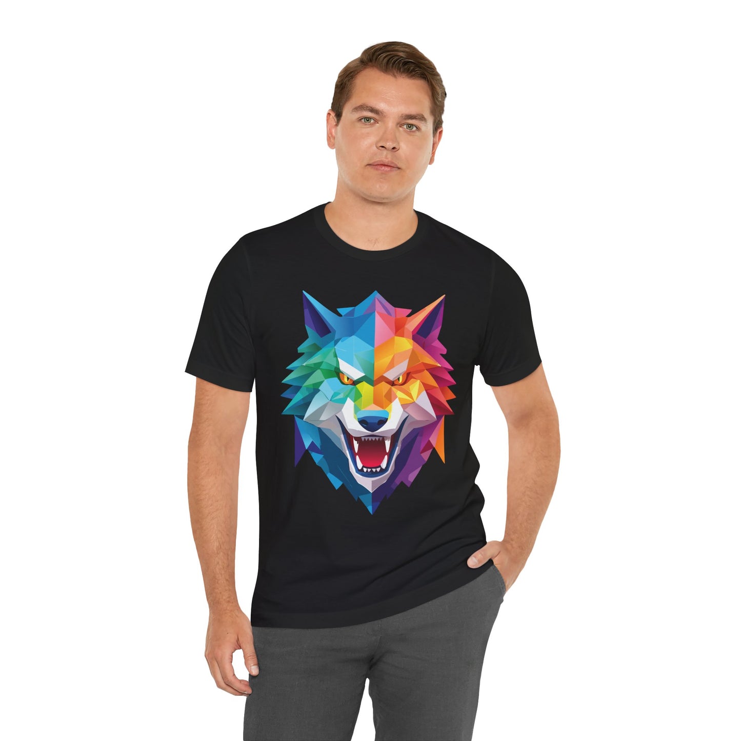 Unisex Animal Shirt, Tee Shirt with Animals, Art Design Tee Shirt, Wild Animals Shirt