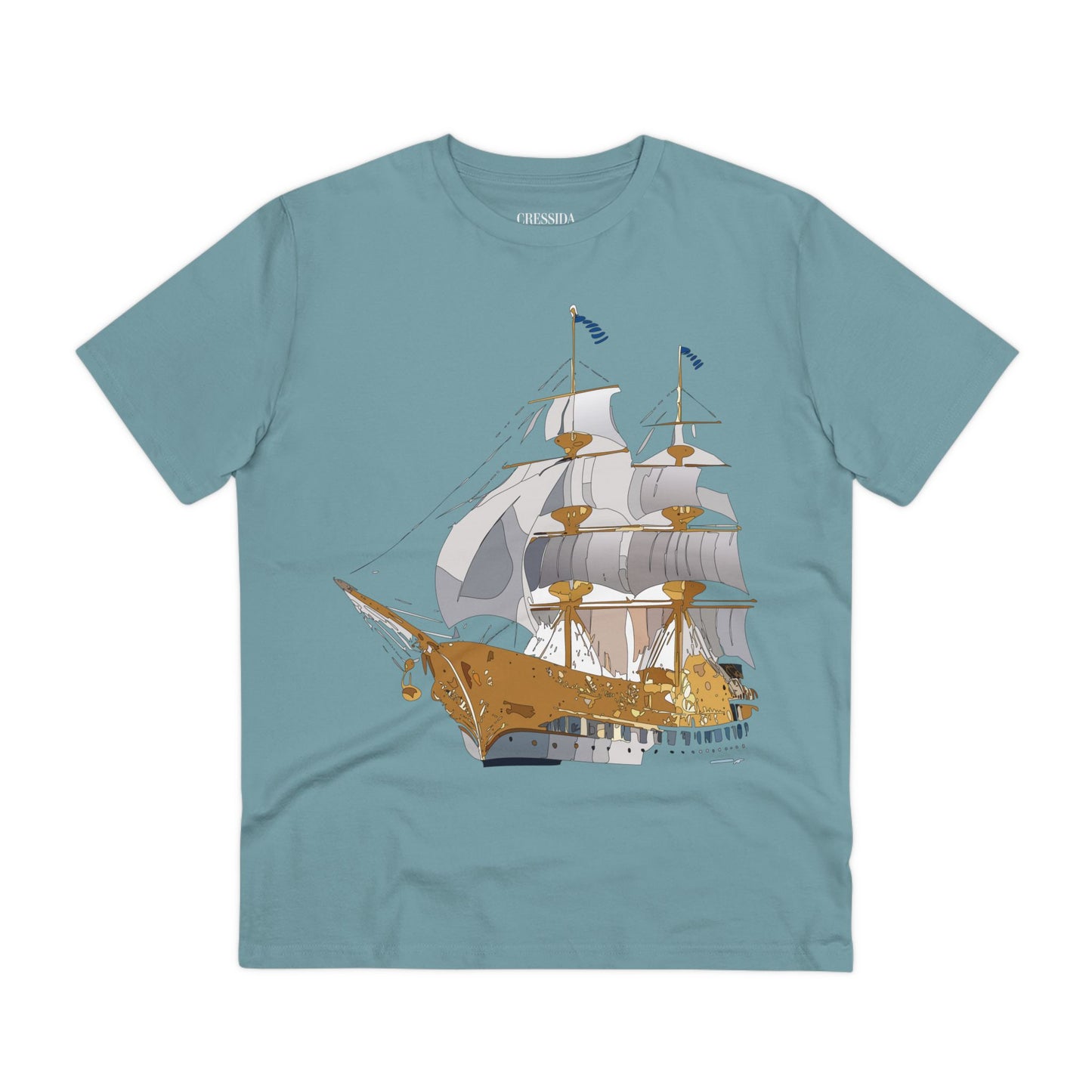 Organic T-shirt with Ship