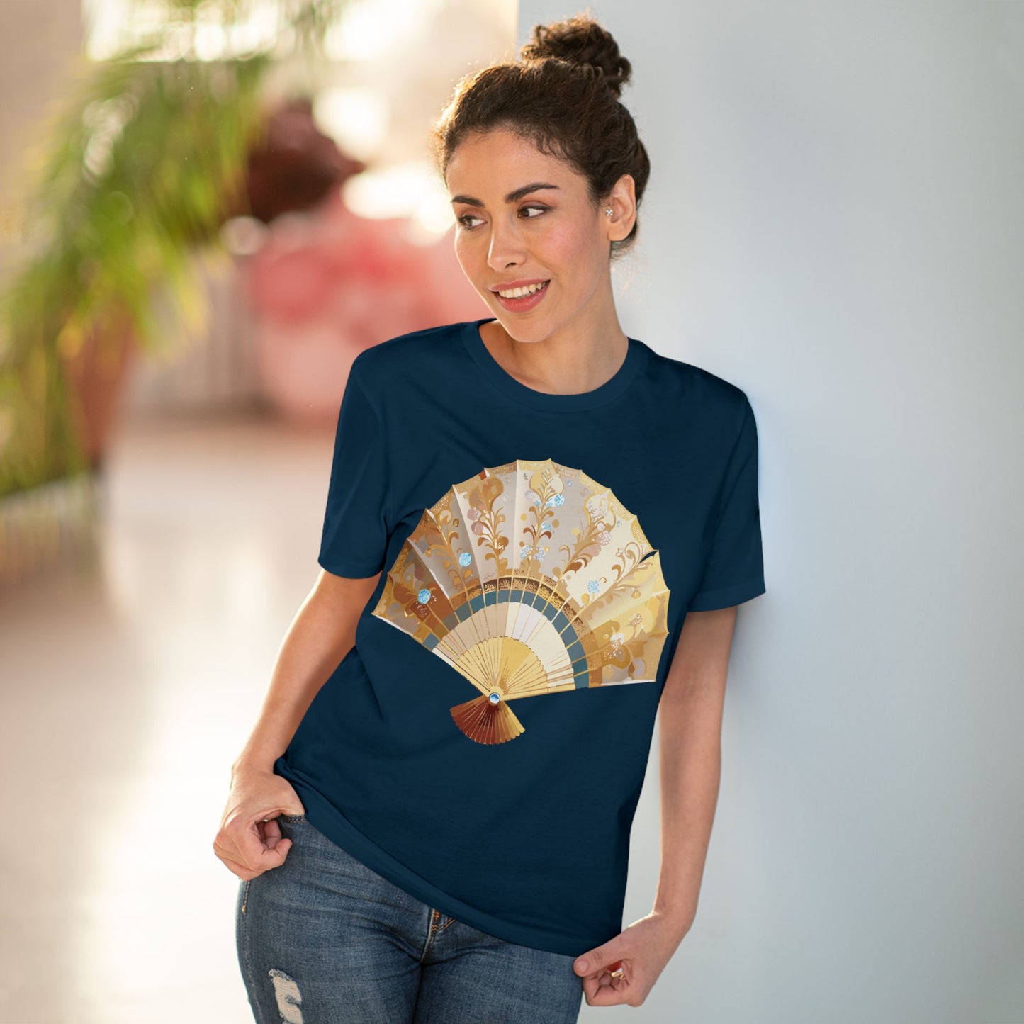 Organic T-shirt with Fan