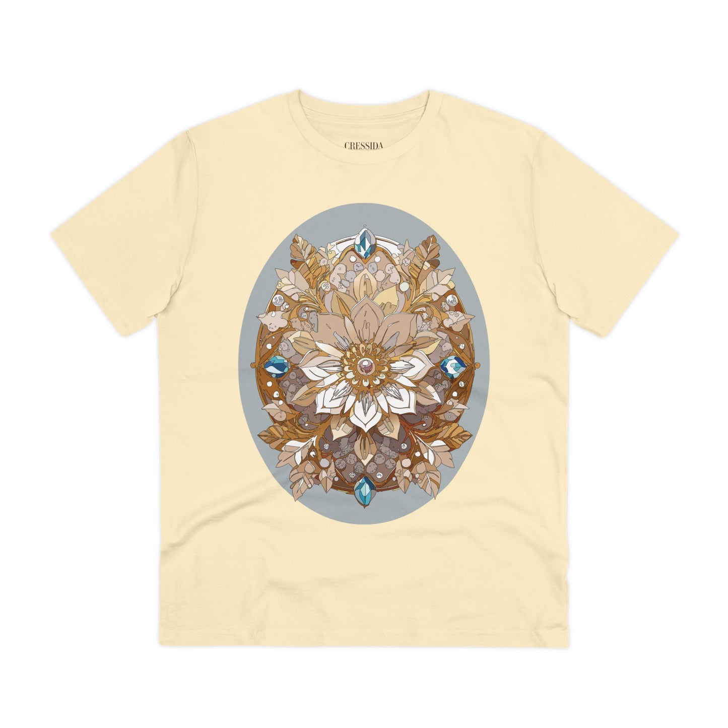 Organic T-shirt with Flower