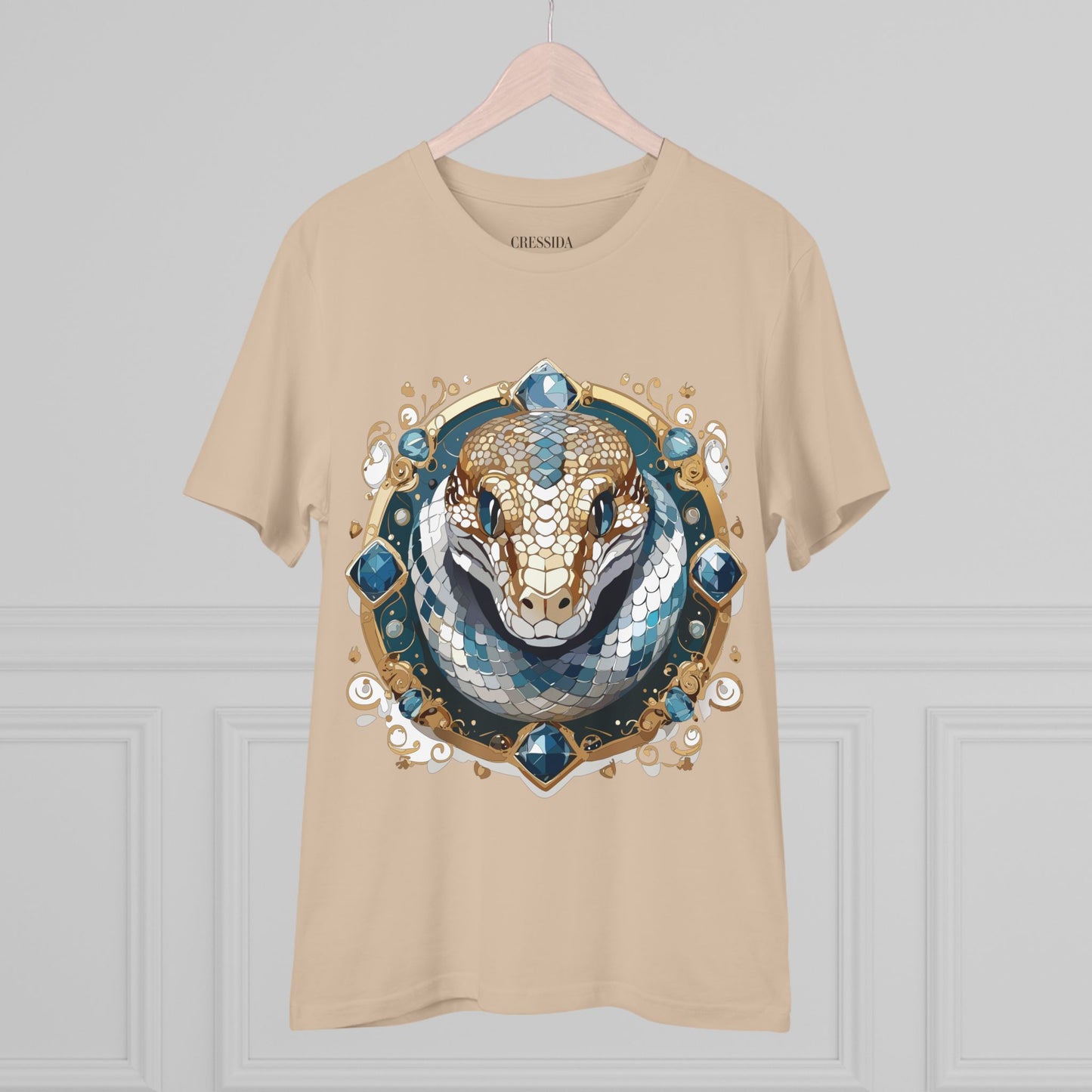 Organic T-shirt with Animals - Python