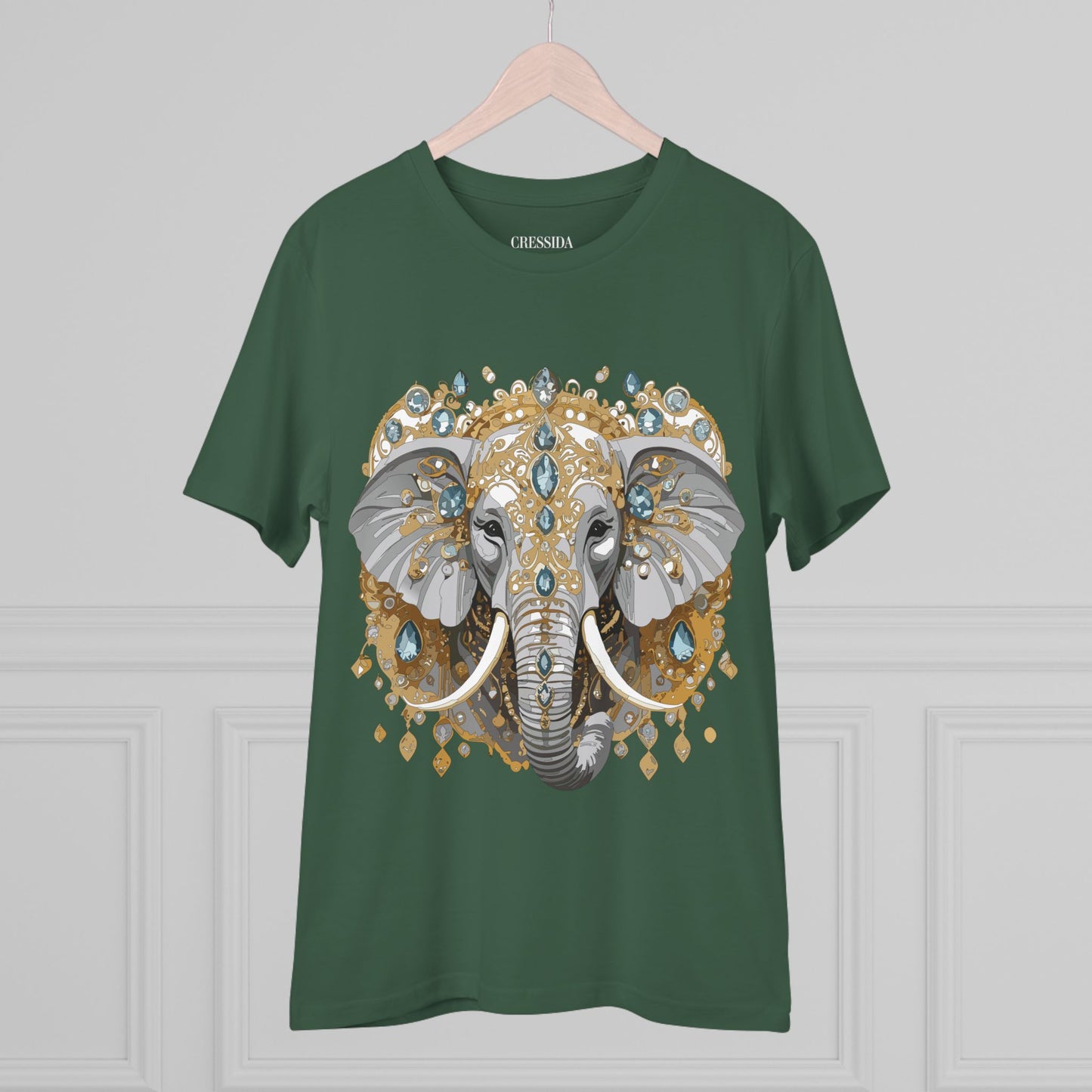 Organic T-shirt with Animals - Elephant