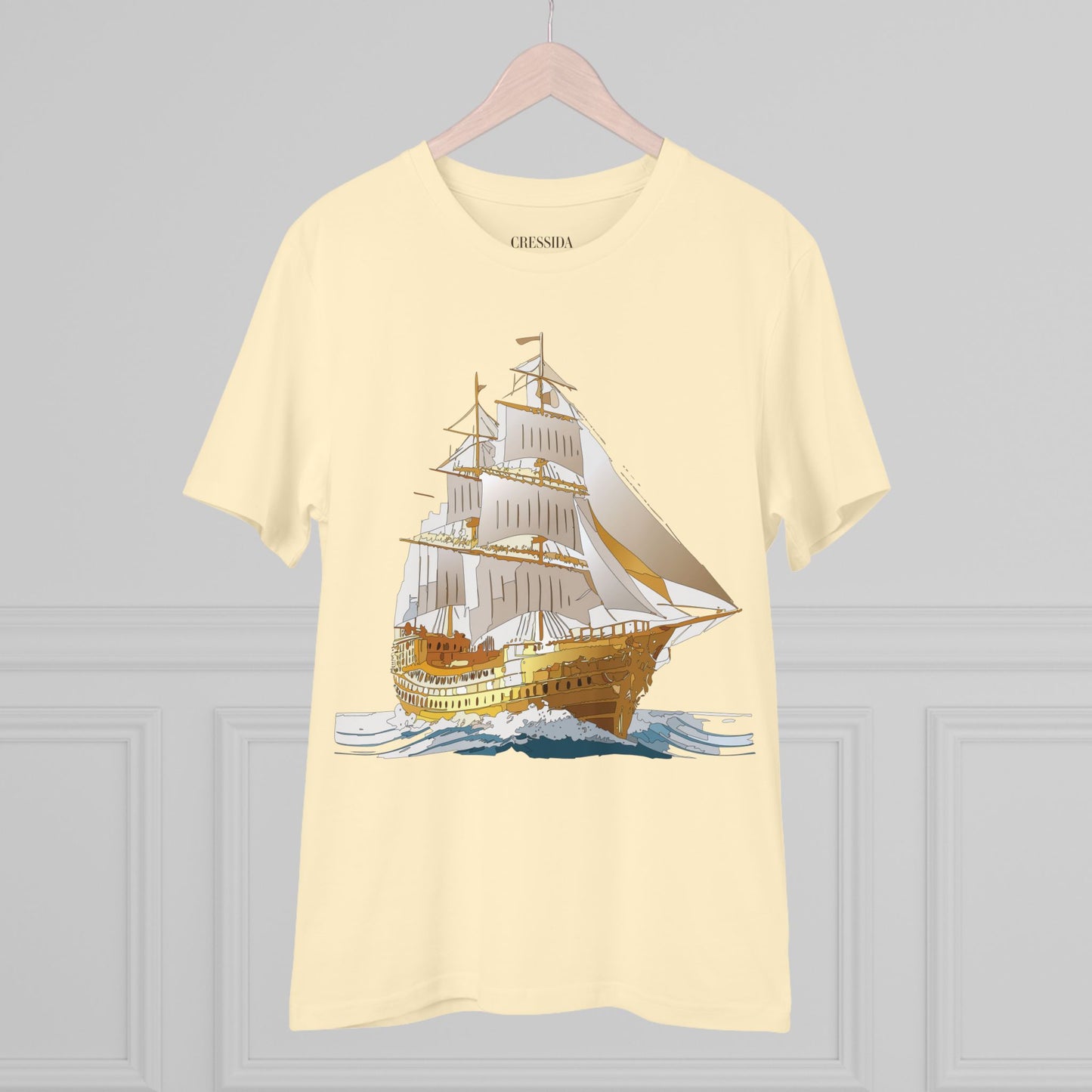 Organic T-shirt with Ship