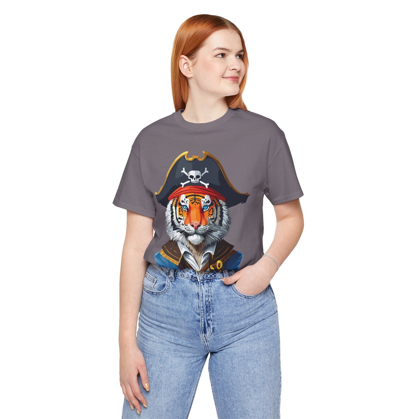 Unisex Animal Shirt, Tee Shirt with Animals, Art Design Tee Shirt, Wild Animals Shirt