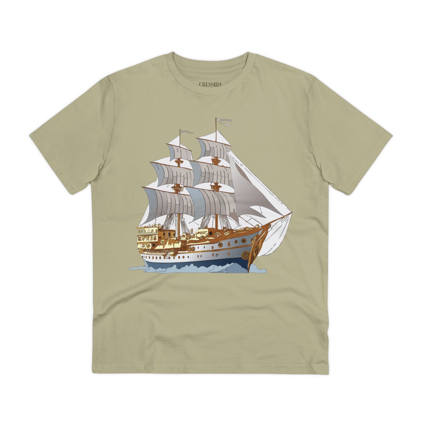 Organic T-shirt with Ship