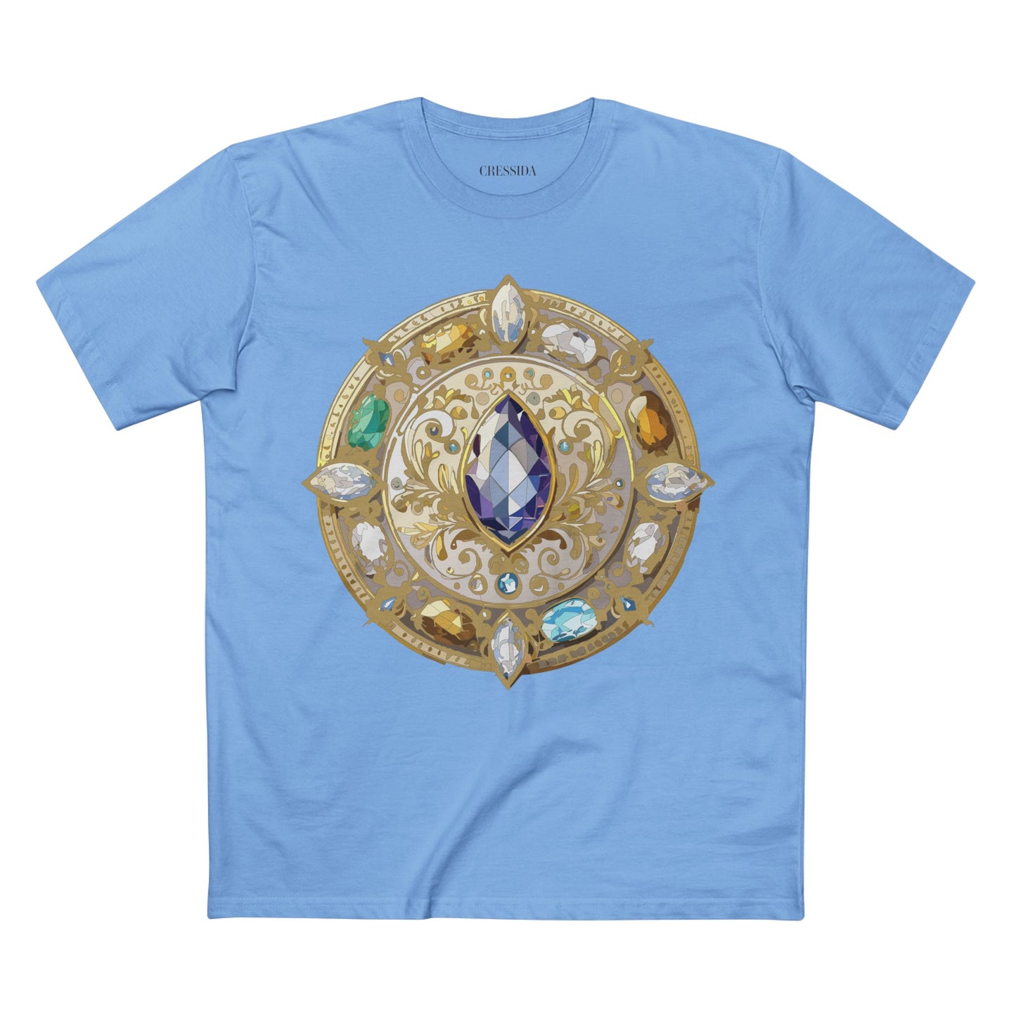 Medallion Shirt, Shirt with Medallion, Tee Shirt with Medal