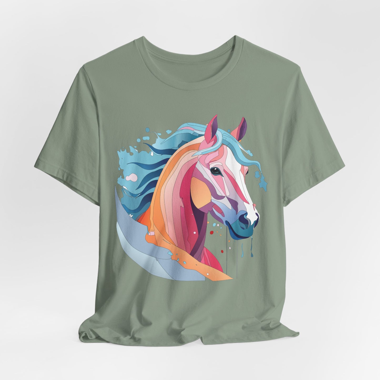 Unisex Animal Shirt, Tee Shirt with Animals, Art Design Tee Shirt, Wild Animals Shirt