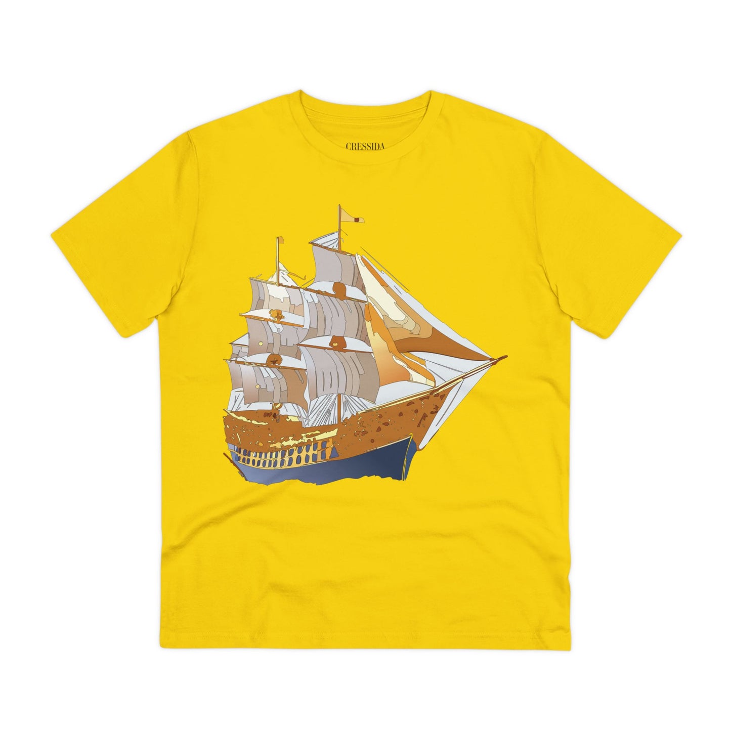 Organic T-shirt with Ship