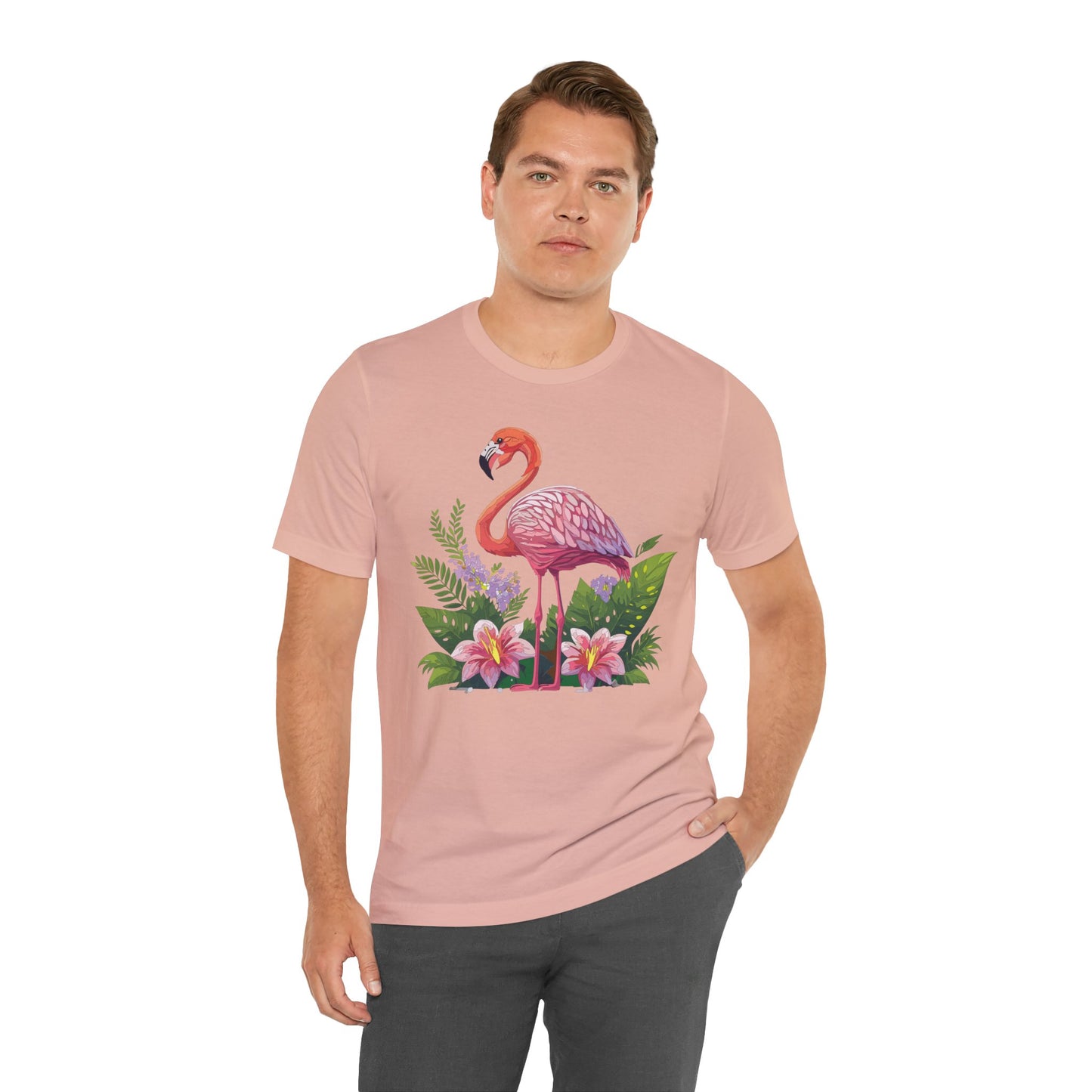 Unisex Animal Shirt, Tee Shirt with Animals, Art Design Tee Shirt, Wild Animals Shirt