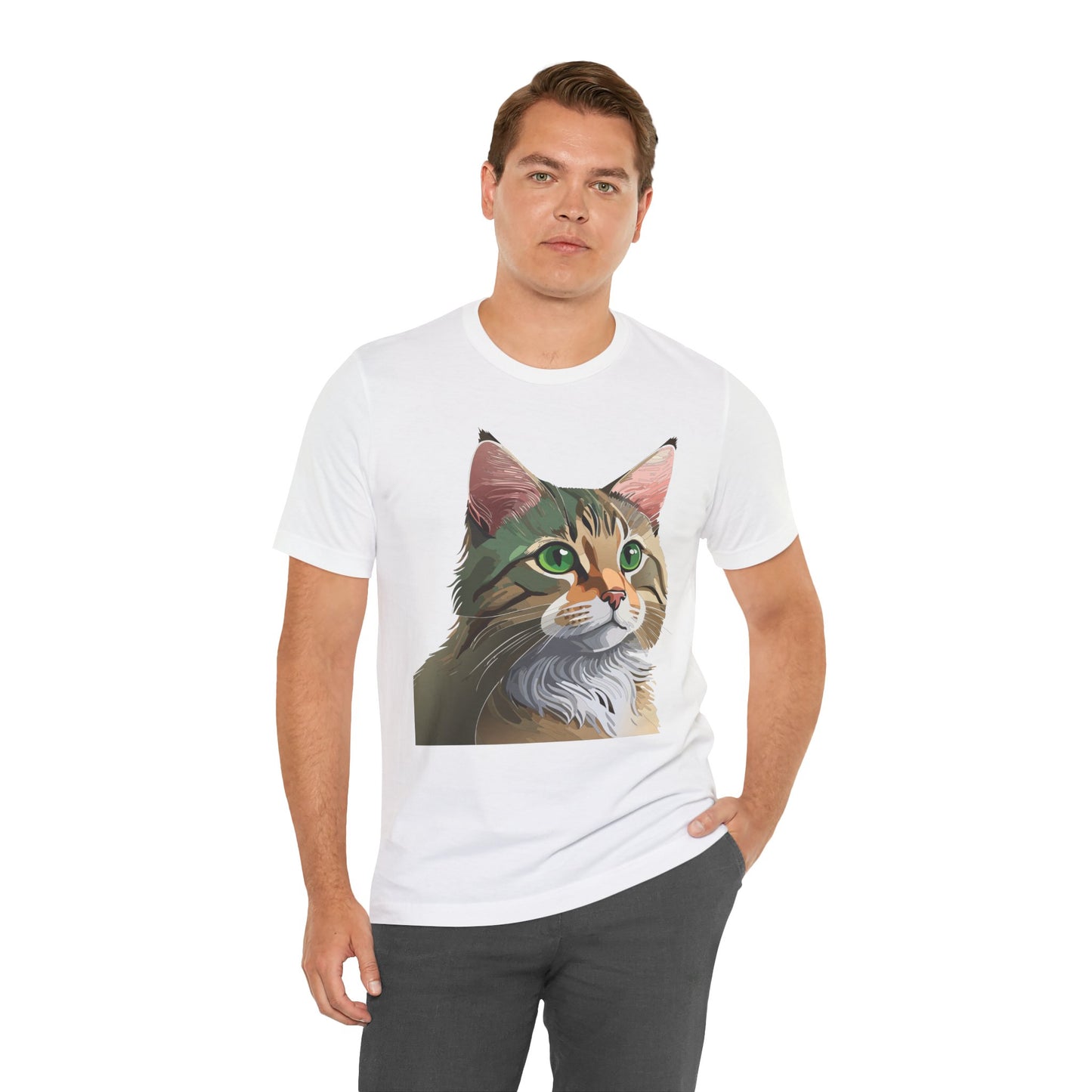 Unisex Animal Shirt, Tee Shirt with Animals, Art Design Tee Shirt, Wild Animals Shirt