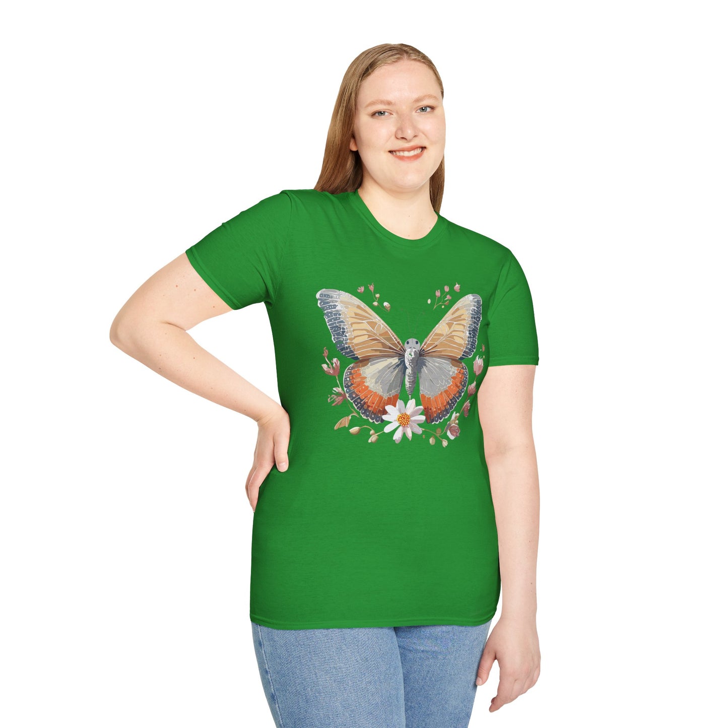 Butterfly Shirt, T Shirt with Butterfly, Monarch Shirt