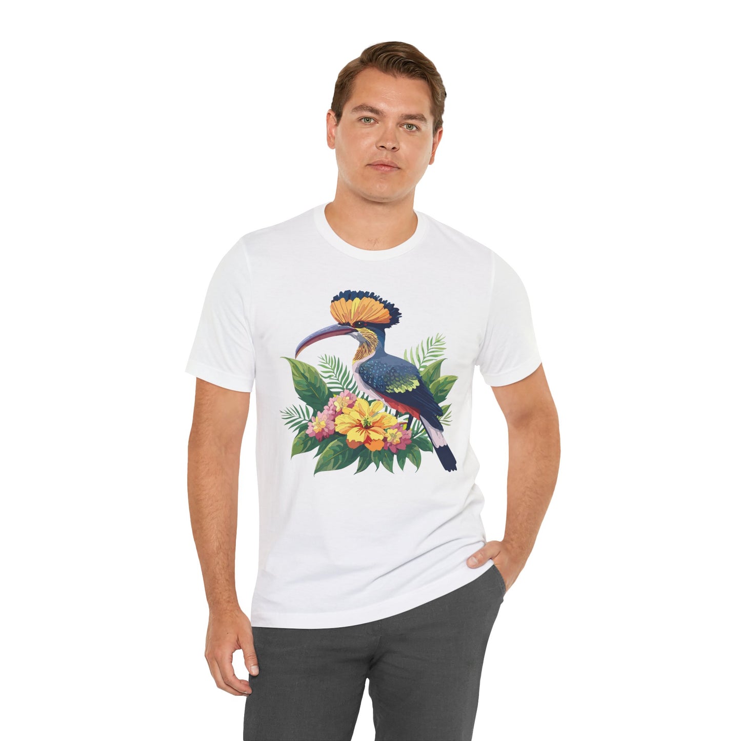 Unisex Animal Shirt, Tee Shirt with Animals, Art Design Tee Shirt, Wild Animals Shirt