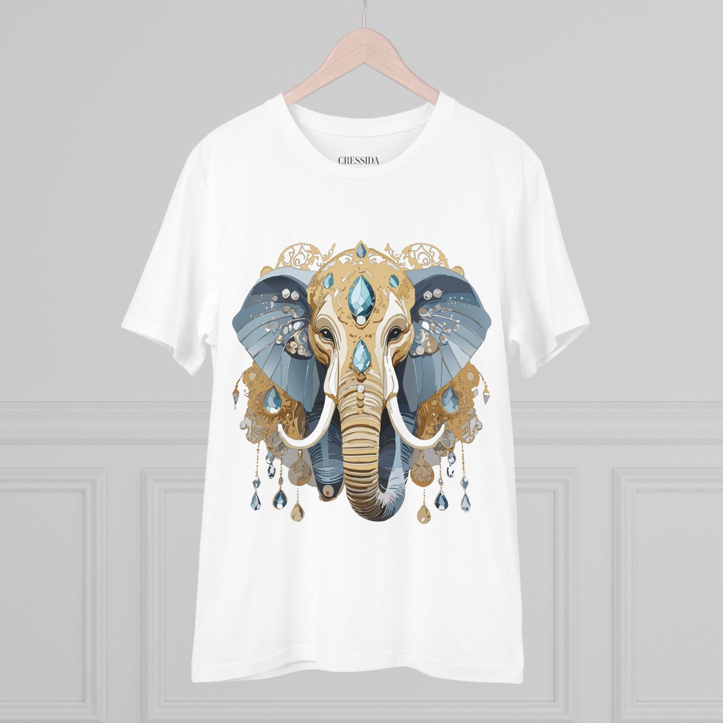 Organic T-shirt with Animals - Elephant