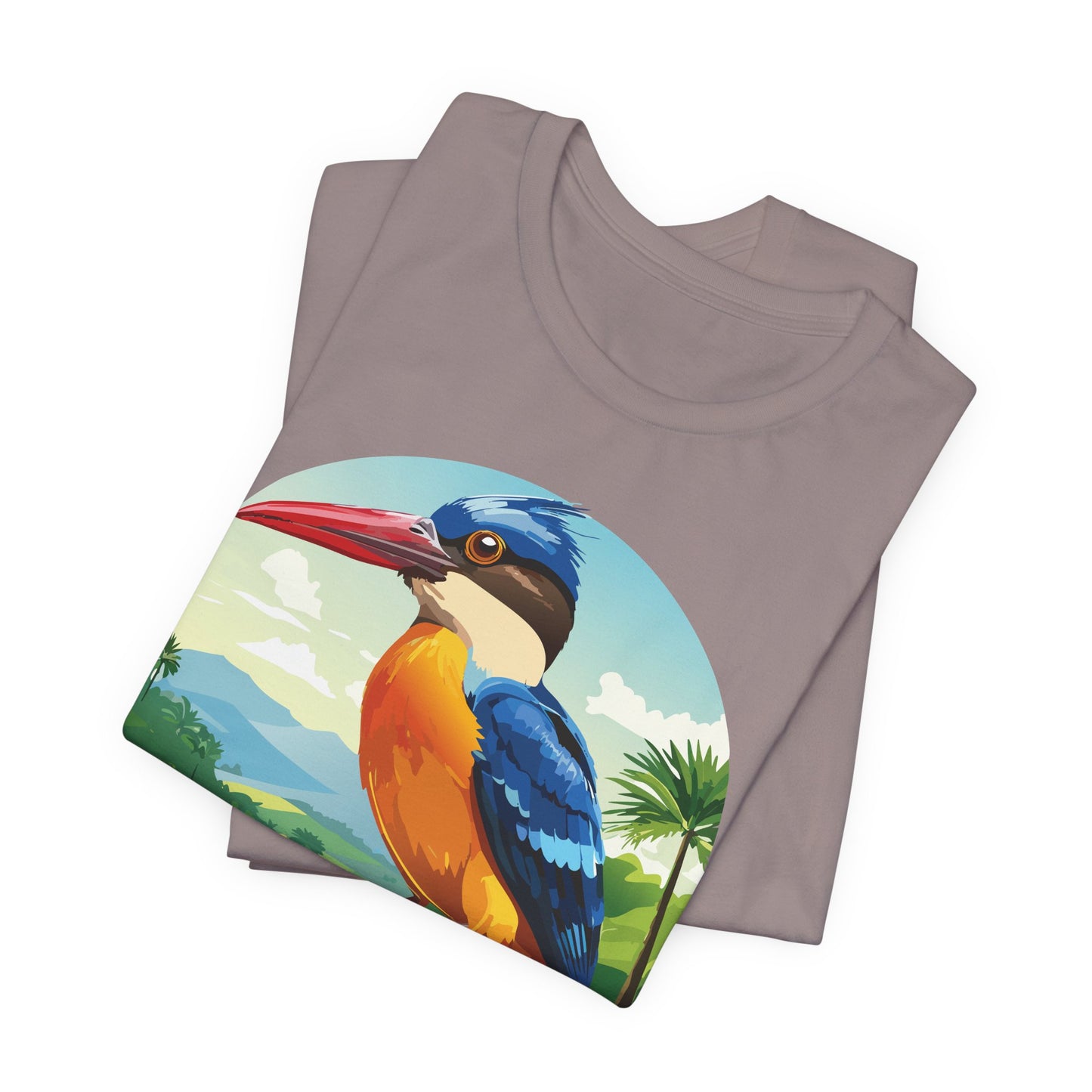 Unisex Animal Shirt, Tee Shirt with Animals, Art Design Tee Shirt, Wild Animals Shirt