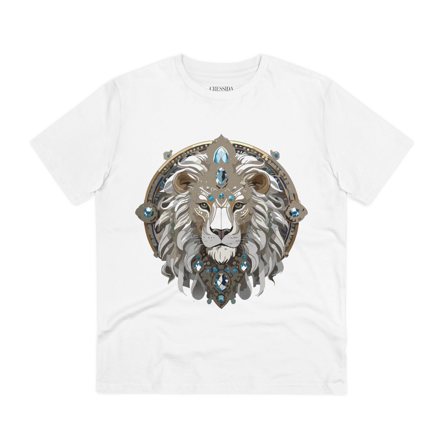 Organic T-shirt with Animals - Lion