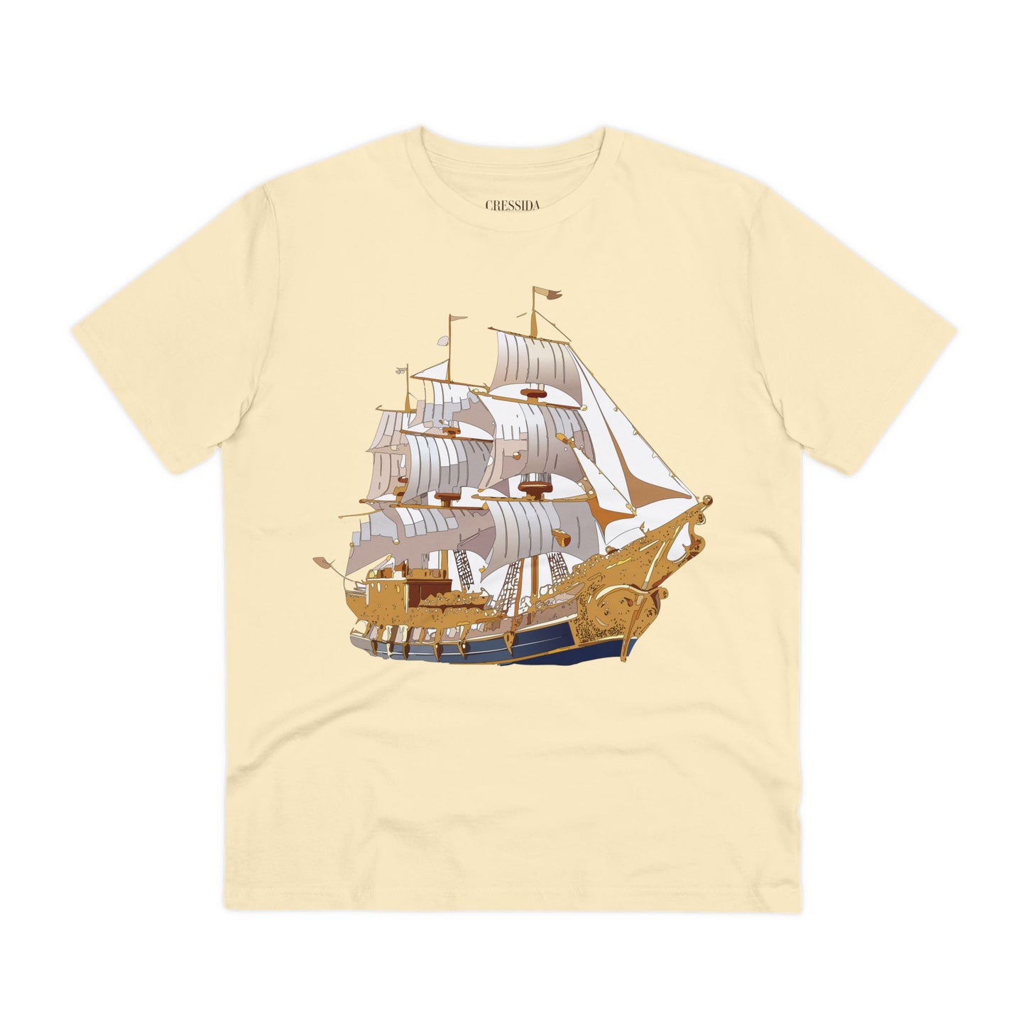 Organic T-shirt with Ship