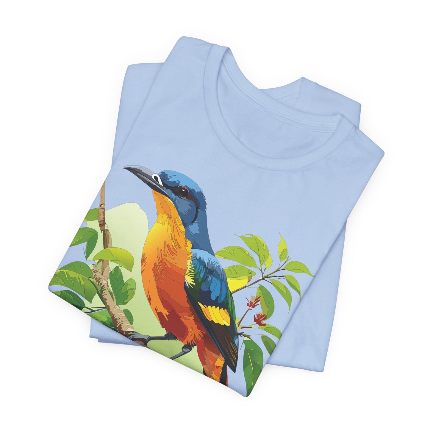 Unisex Animal Shirt, Tee Shirt with Animals, Art Design Tee Shirt, Wild Animals Shirt