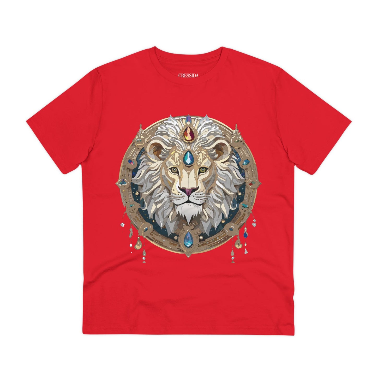 Organic T-shirt with Animals - Lion