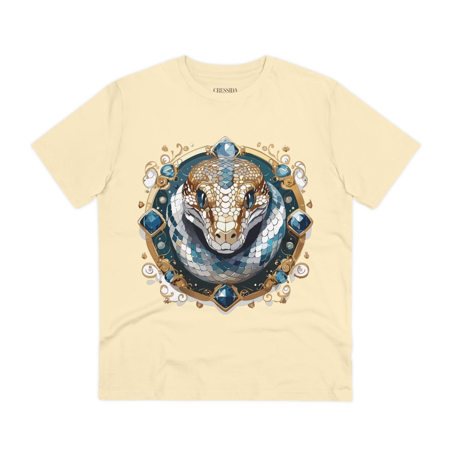 Organic T-shirt with Animals - Python