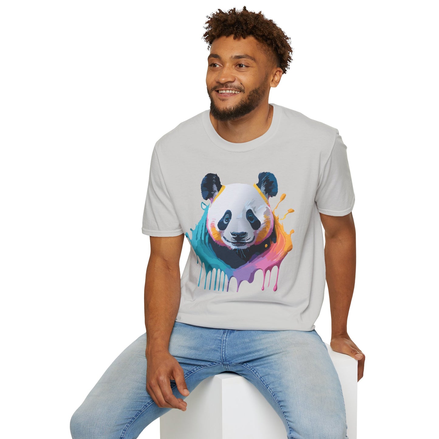 Panda Shirt, T Shirt with Panda, Animal Shirt, Tee Shirt with Animals