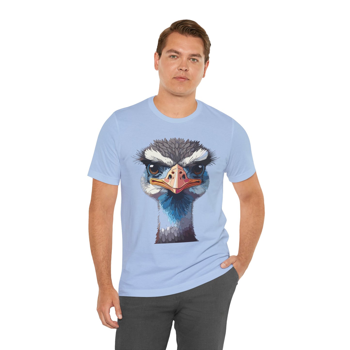 Unisex Animal Shirt, Tee Shirt with Animals, Art Design Tee Shirt, Wild Animals Shirt