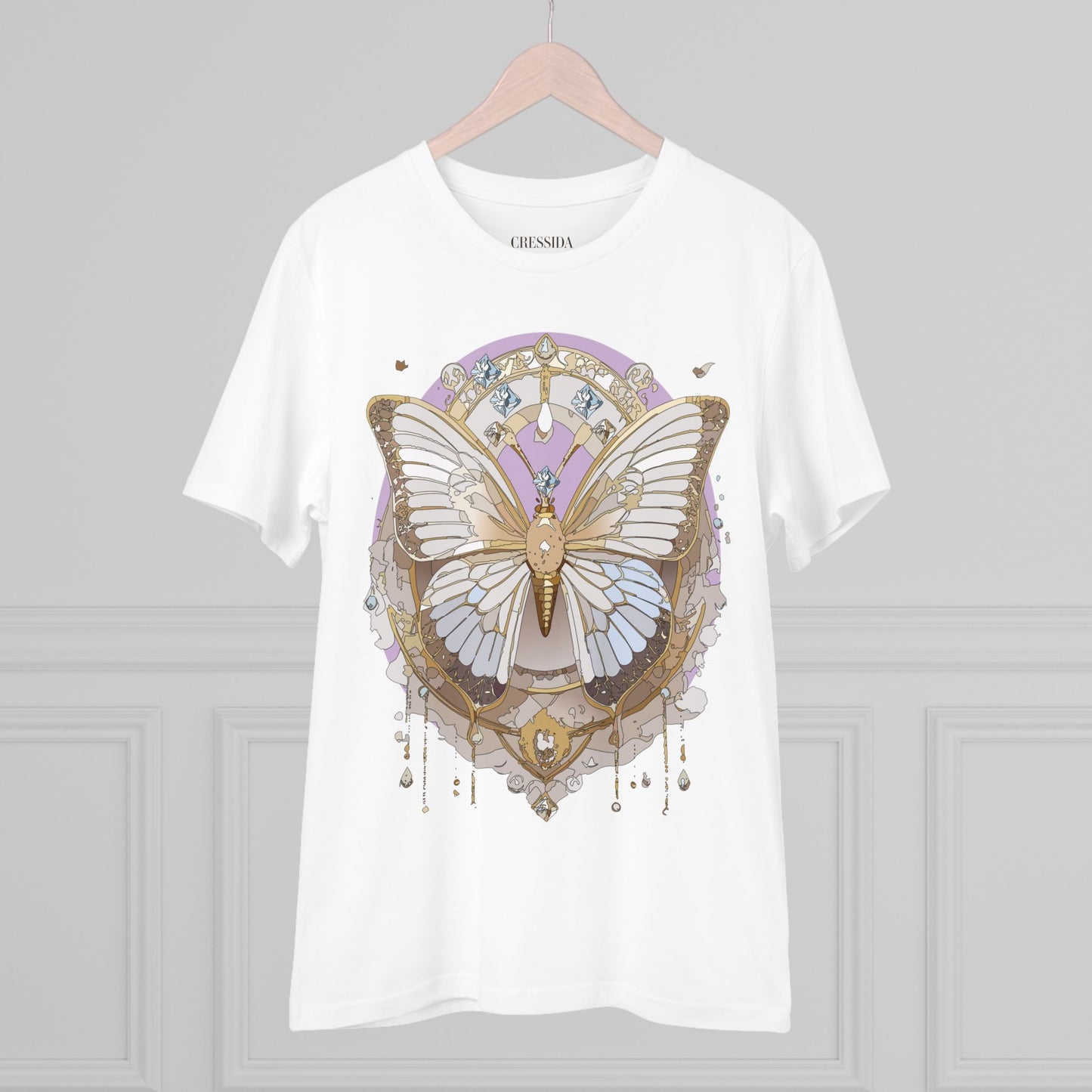 Organic T-shirt with Butterfly