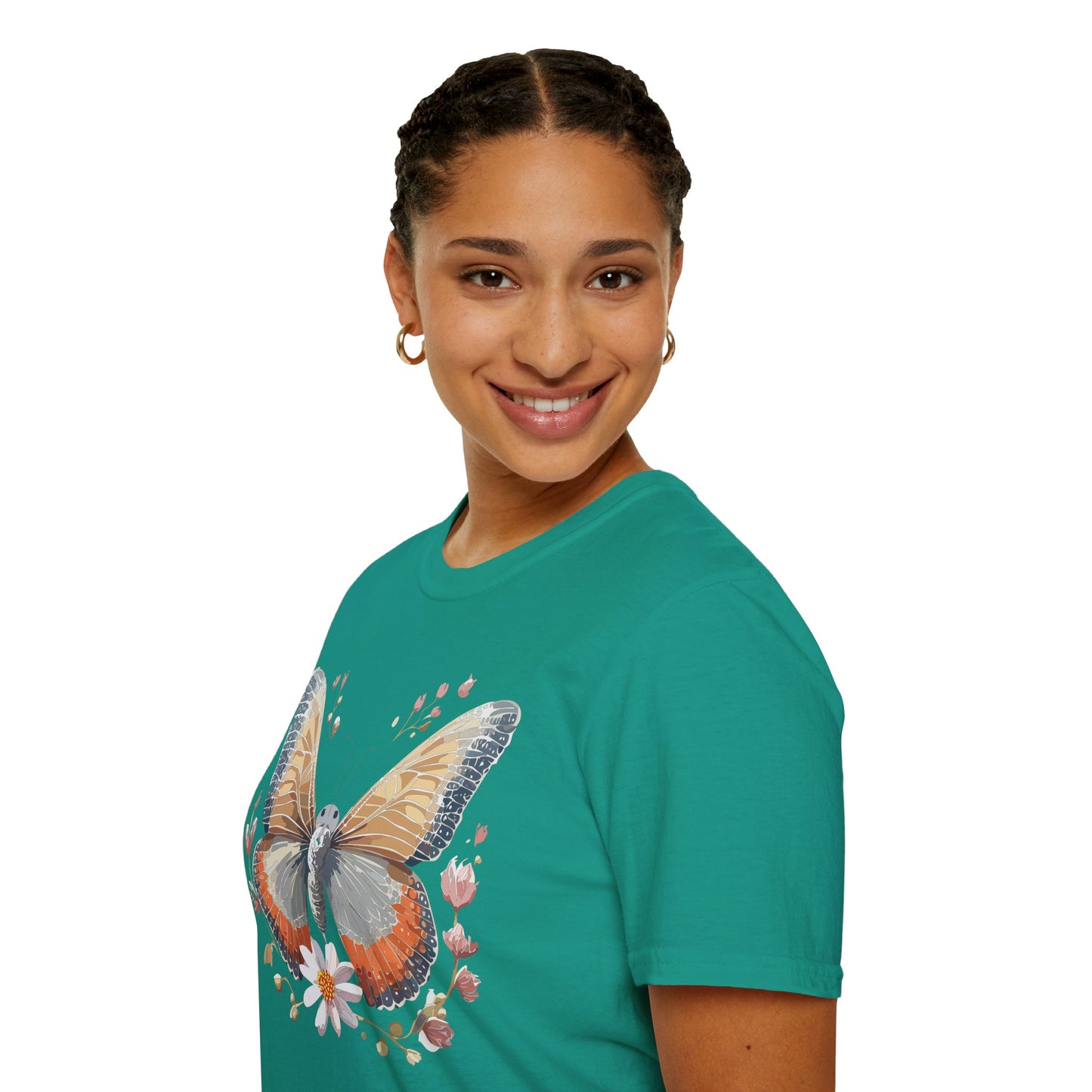 Butterfly Shirt, T Shirt with Butterfly, Monarch Shirt