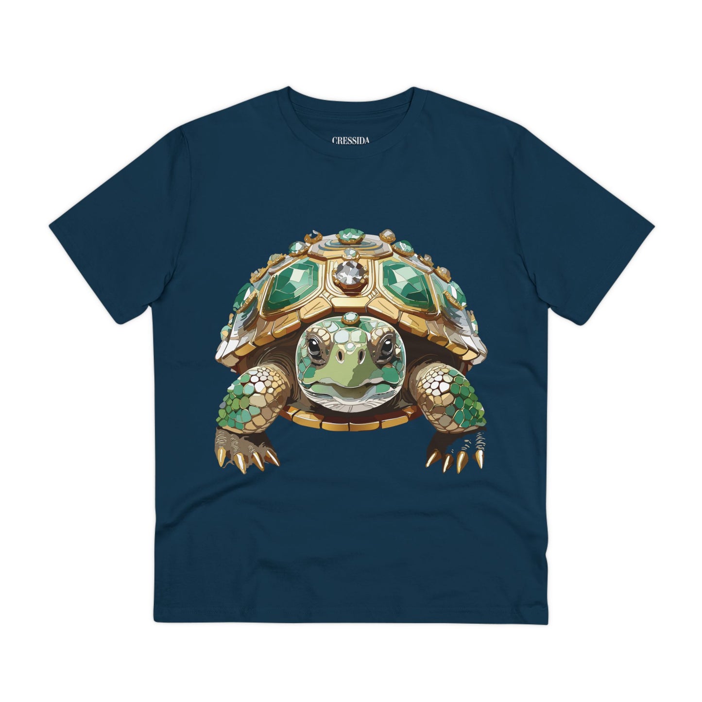 Organic T-shirt with Animals - Turtle