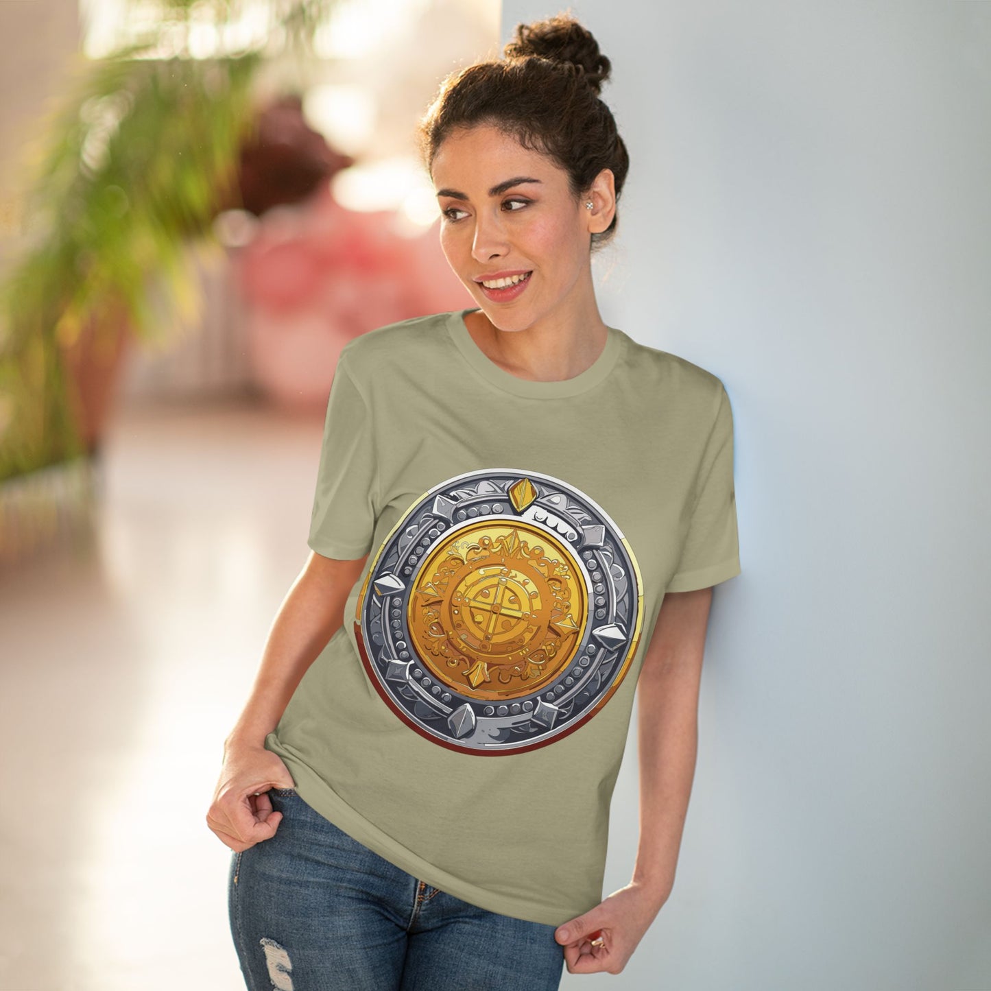 Organic T-shirt with Coin