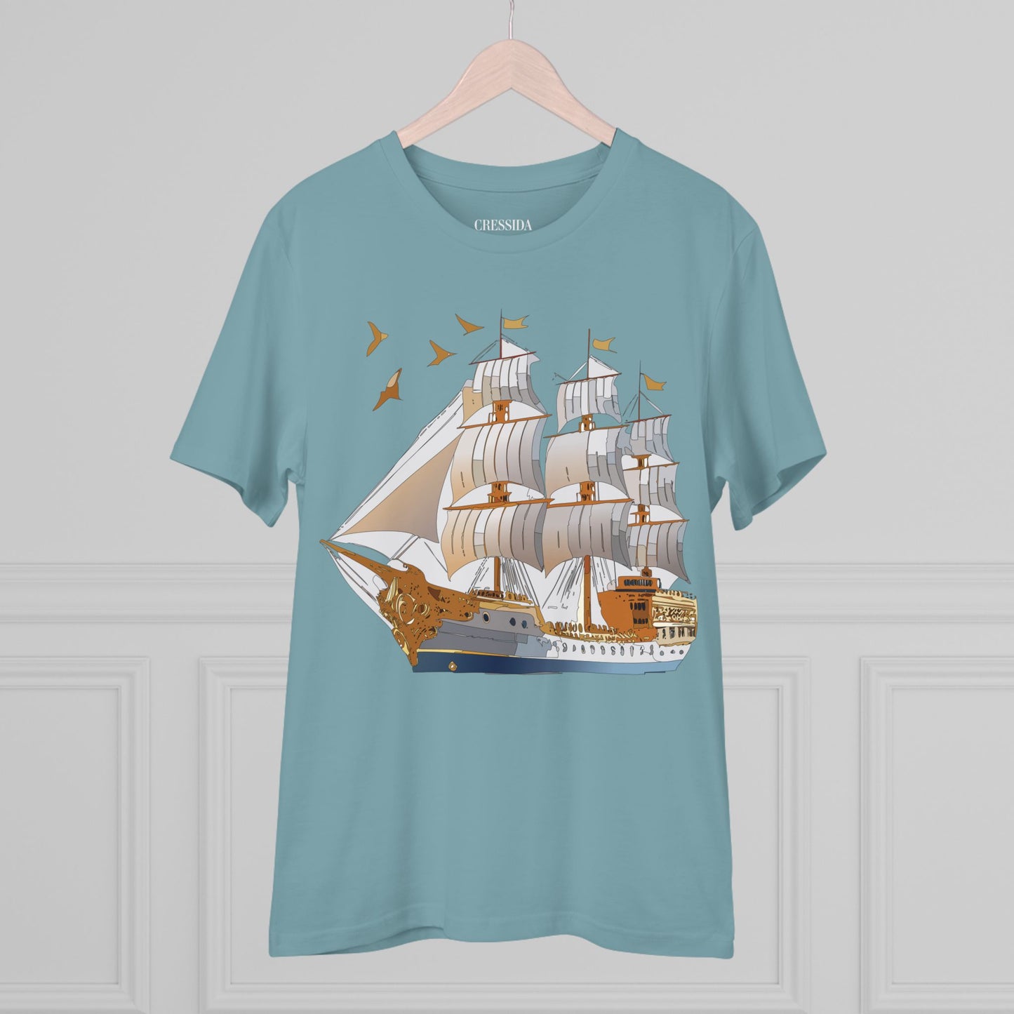 Organic T-shirt with Ship