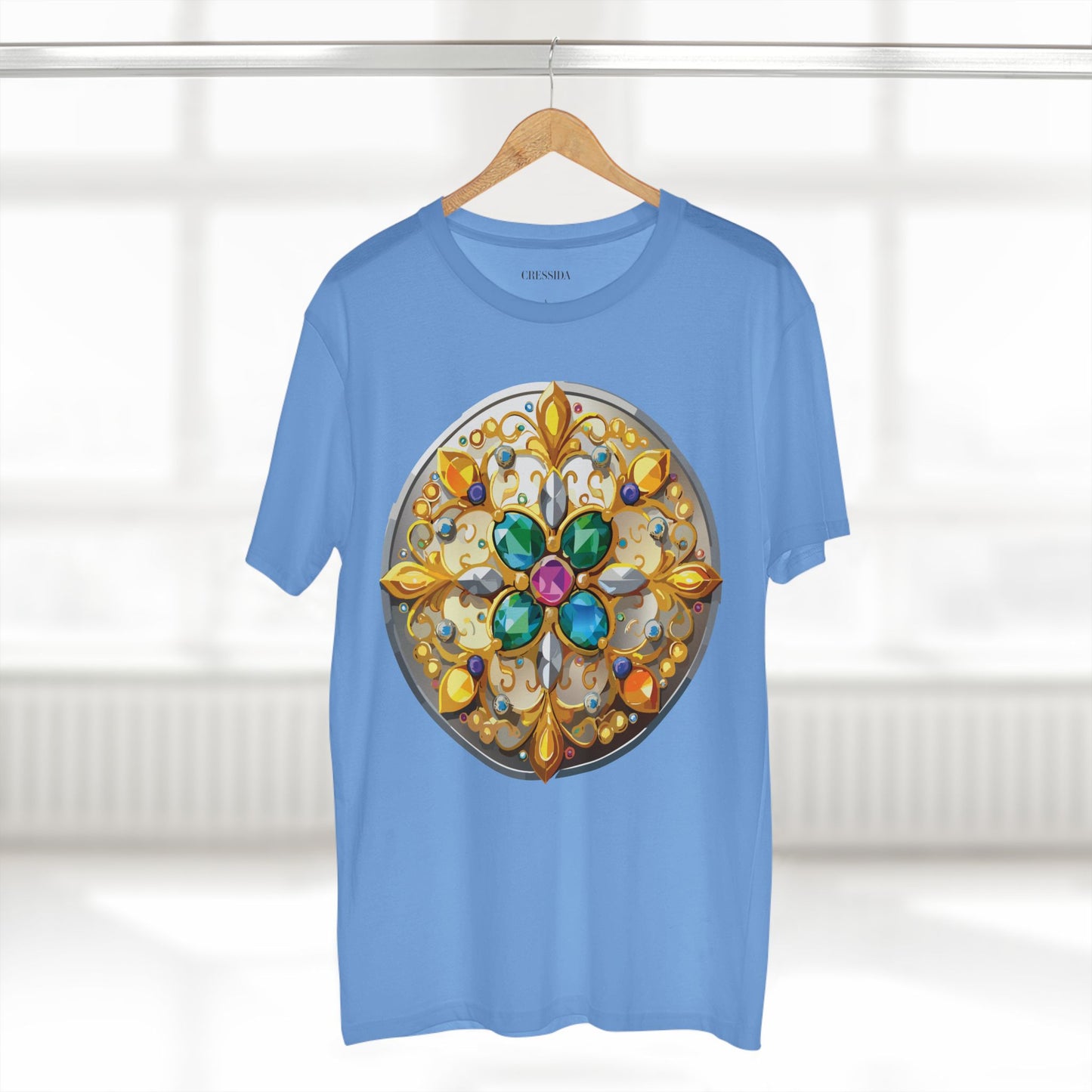 Medallion Shirt, Shirt with Medallion, Tee Shirt with Medal