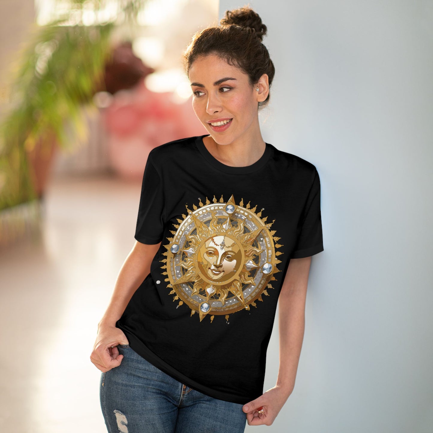 Organic T-shirt with Sun