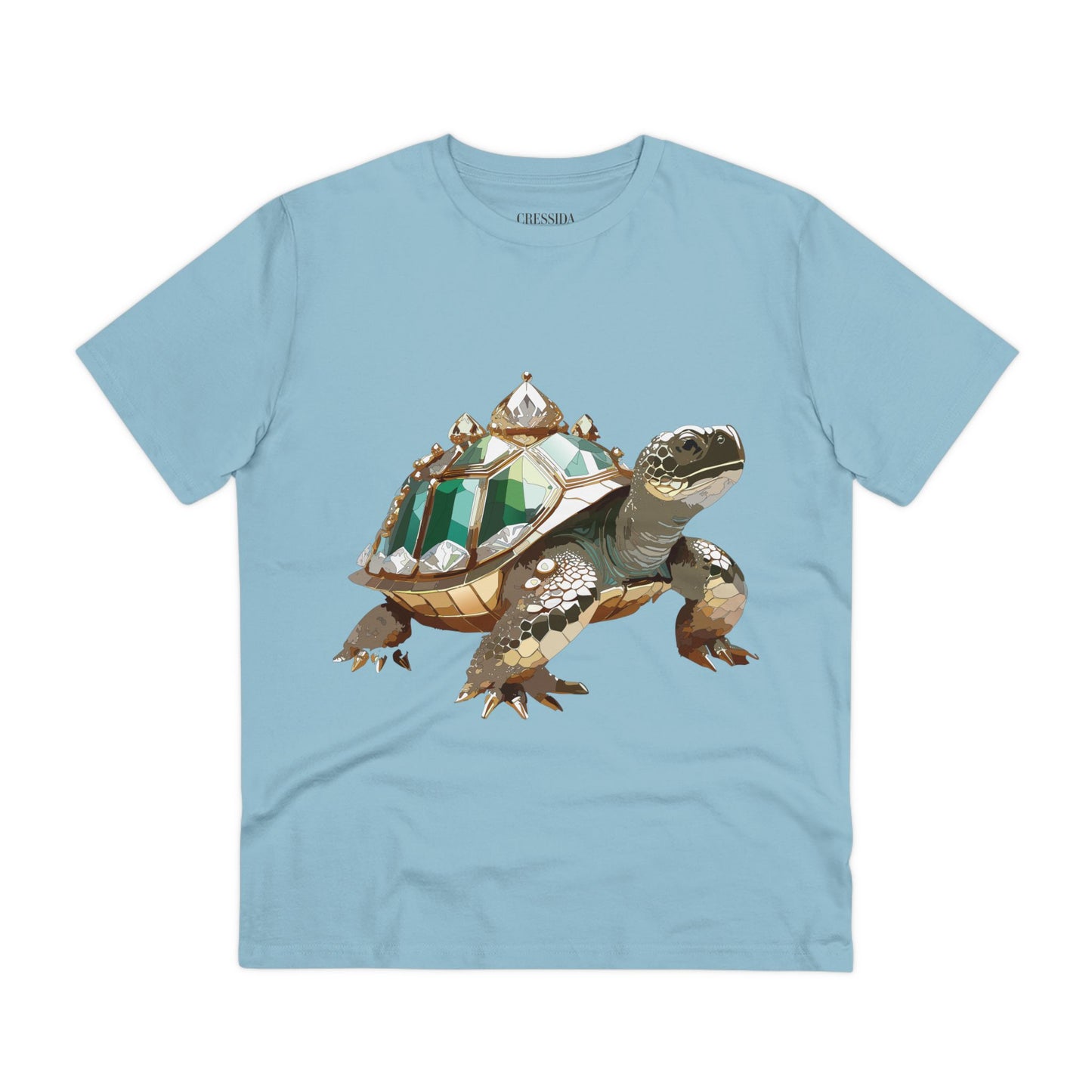 Organic T-shirt with Animals - Turtle